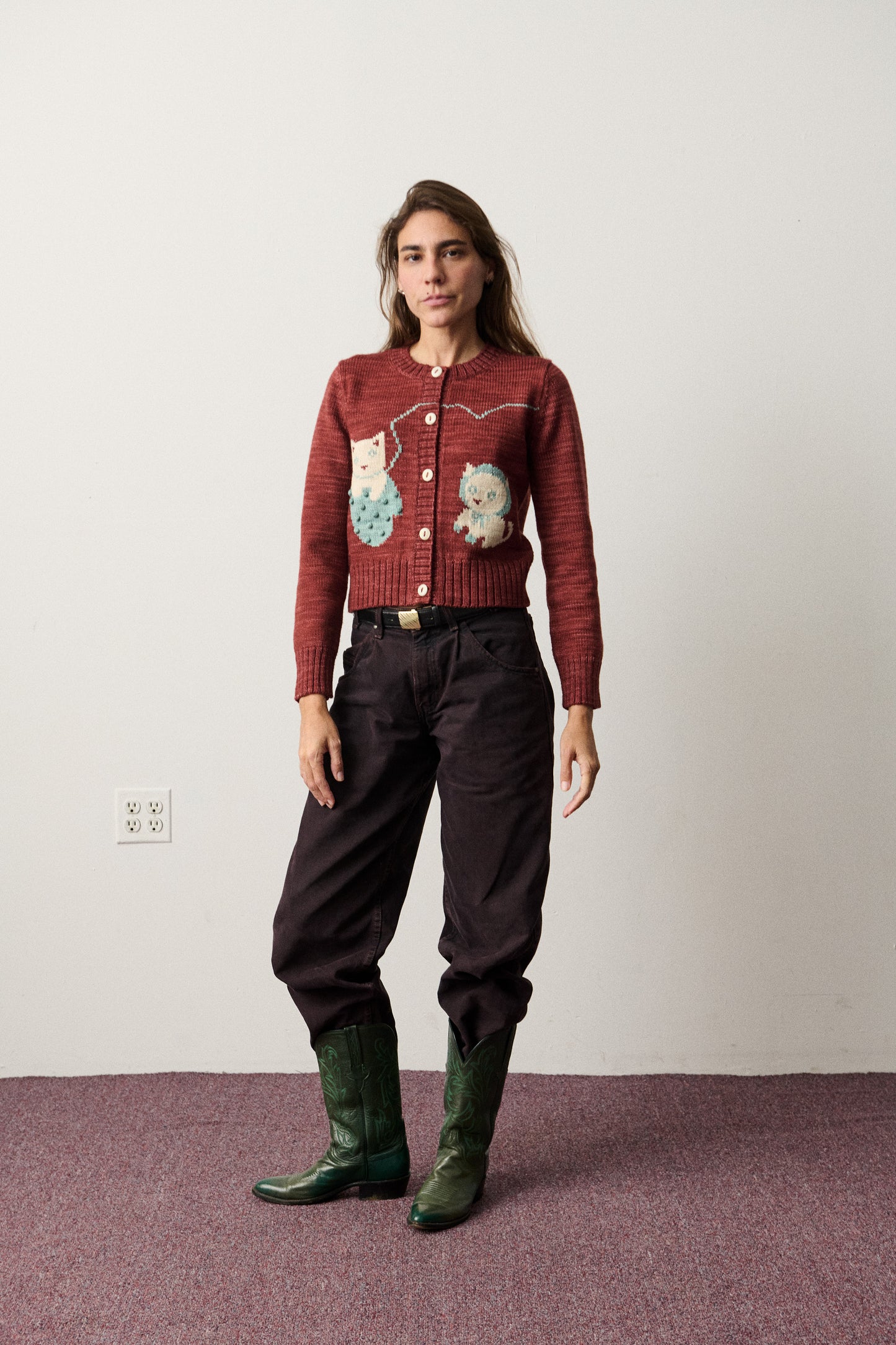 Three Little Kittens Cardigan