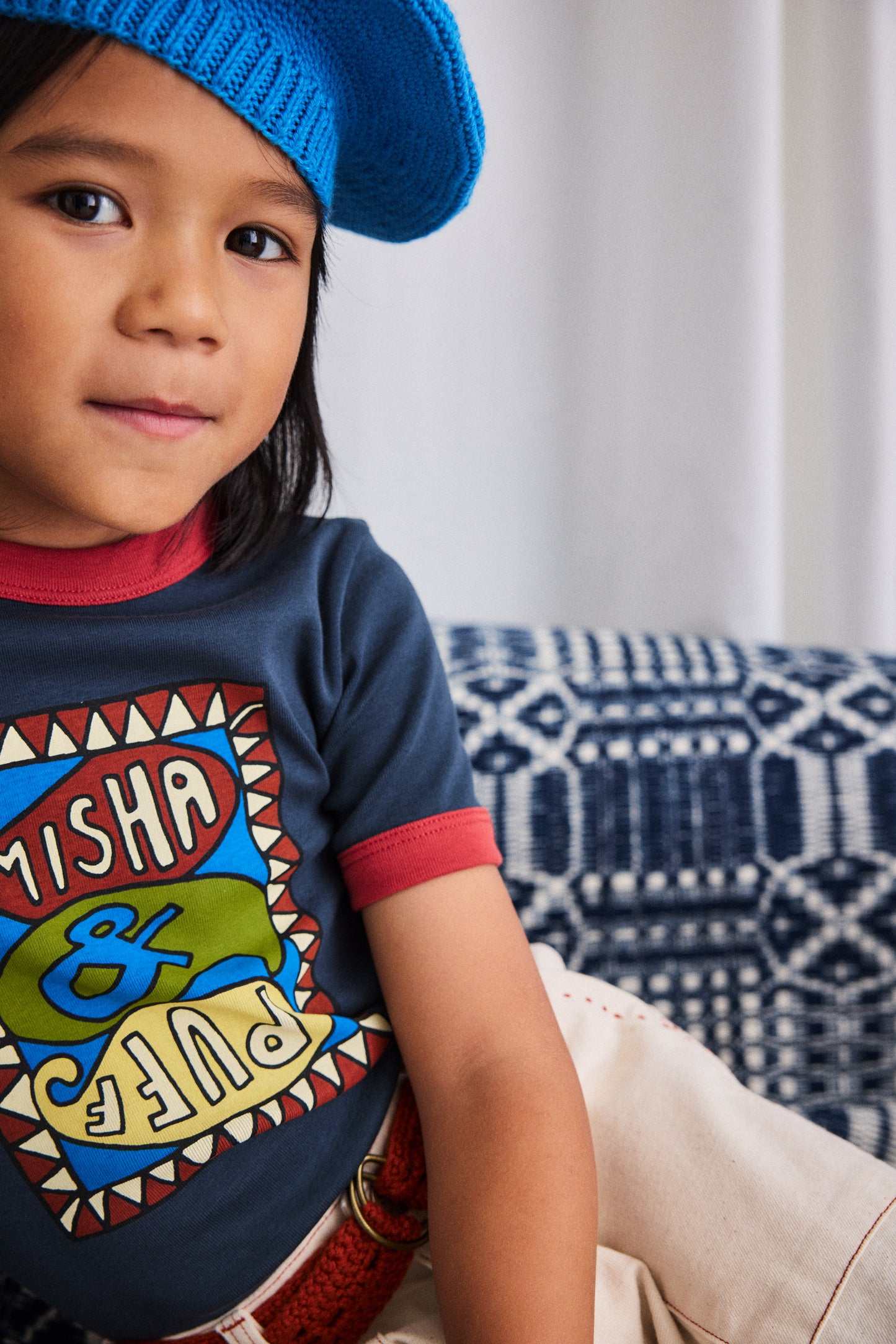 Groovy Paisley Ringer Tee