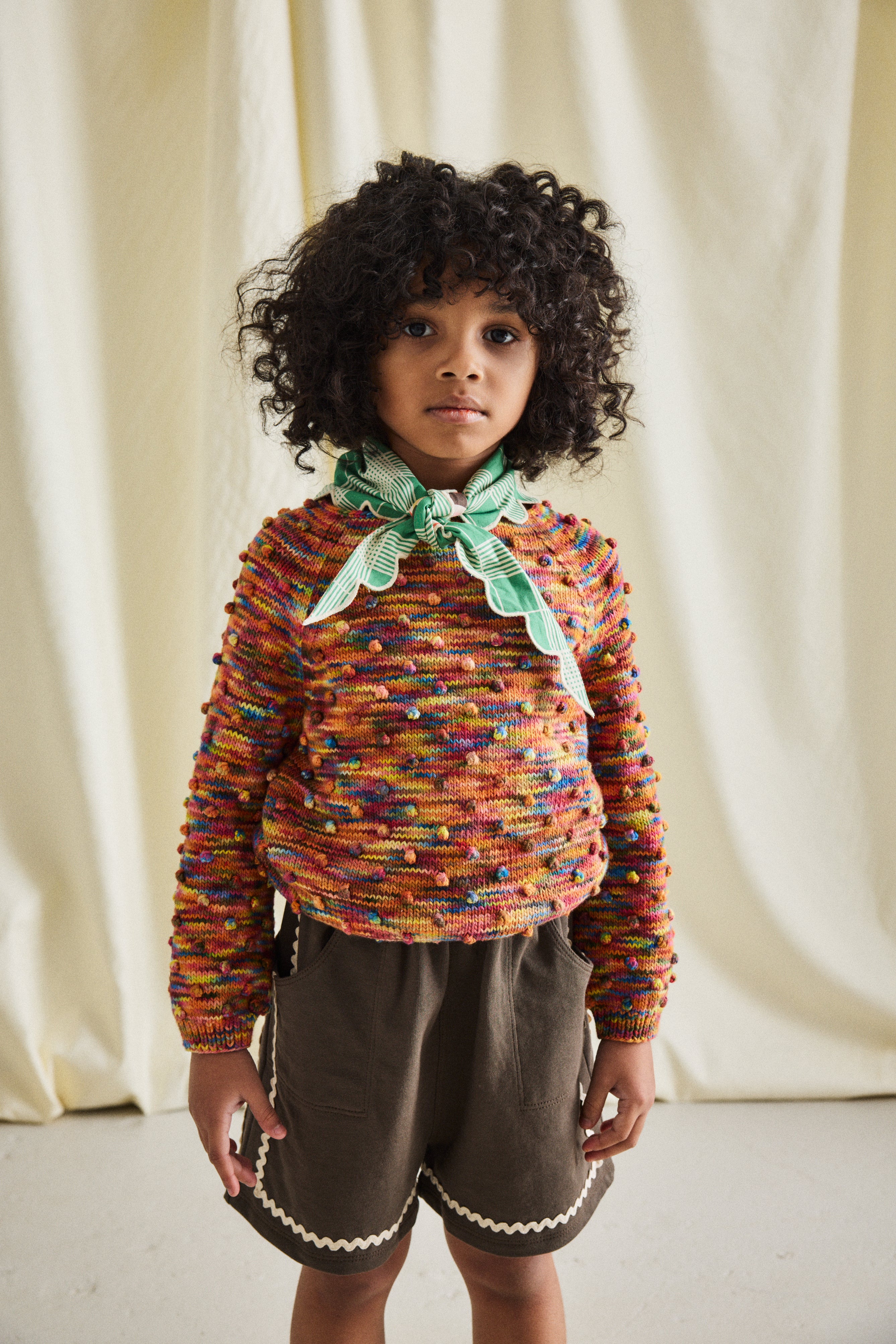 Summer Sweater Cardigan | Misha & Puff