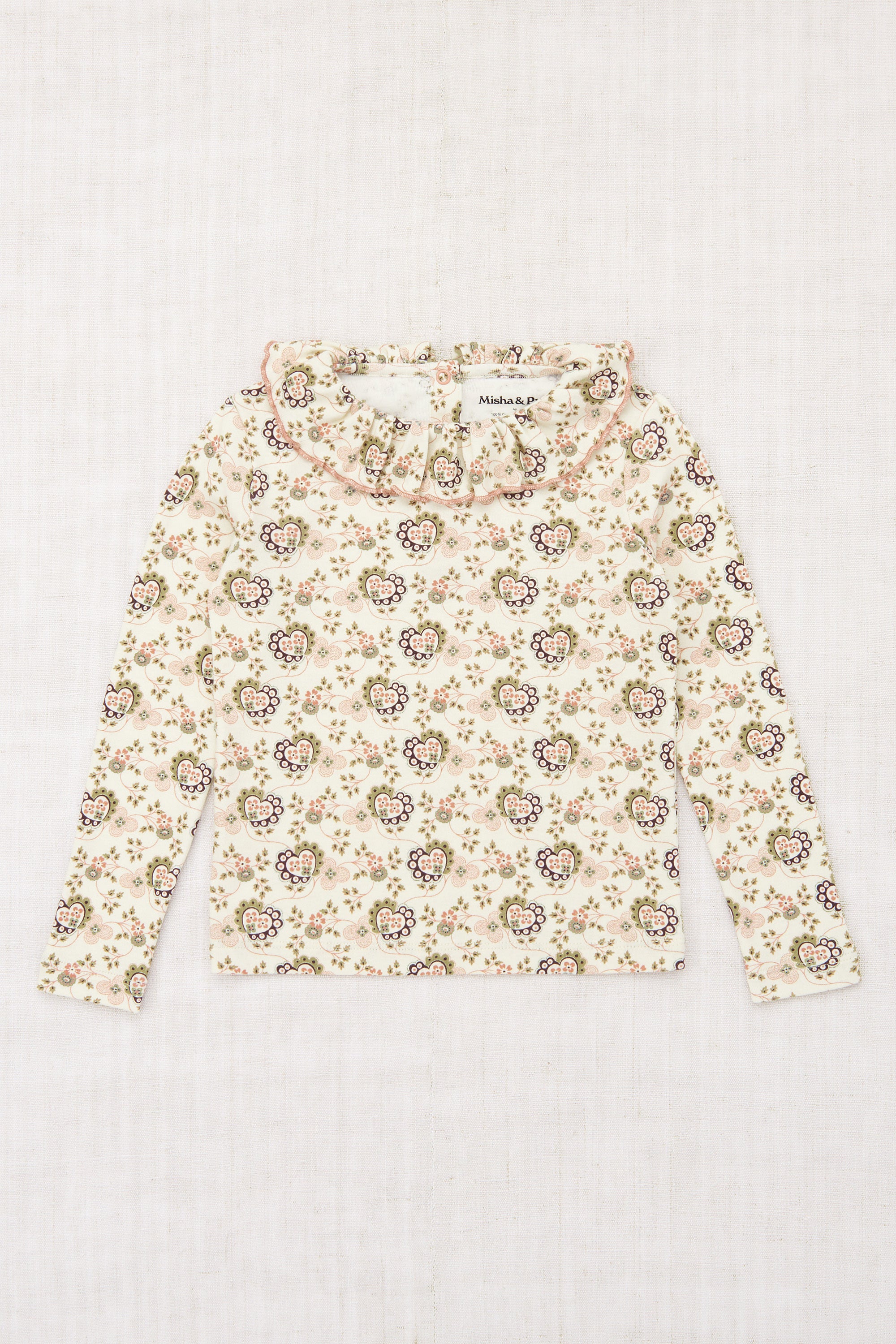 misha & puff ハートパロマ　Sugar Calico Hearts Paloma Top – Misha & Puff