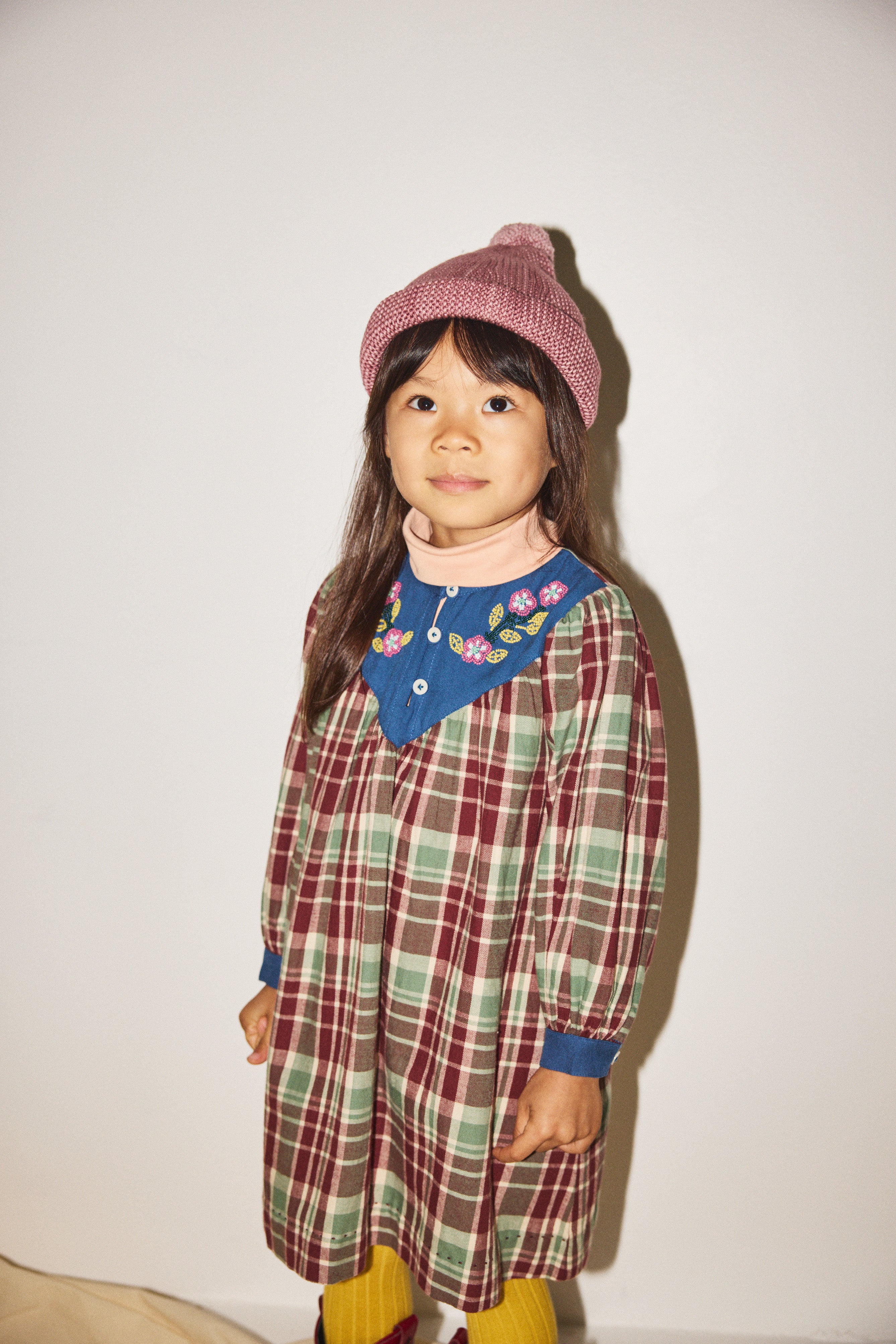 Garter Hat – Misha & Puff