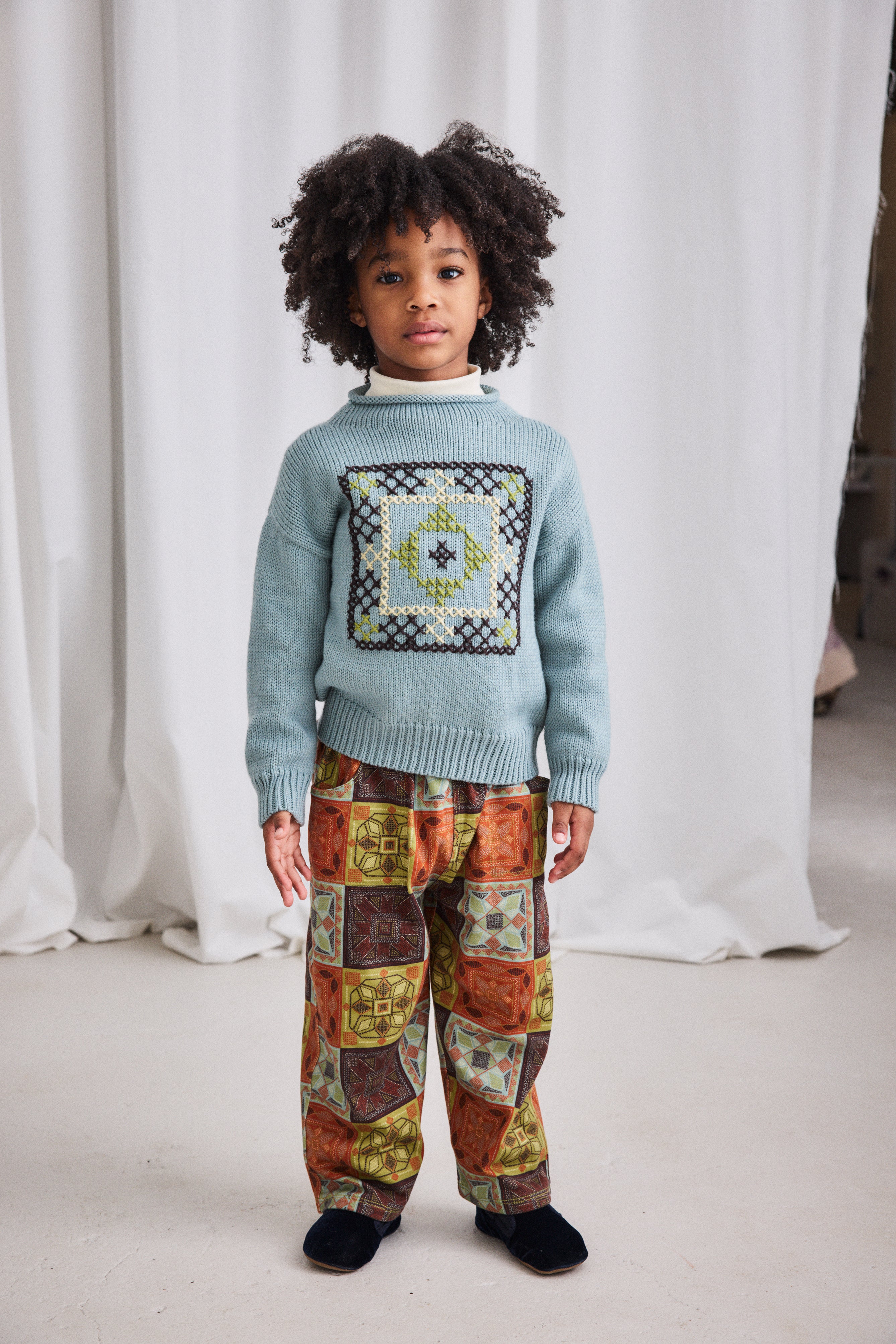 Cross Stitch Simple Sweater – Misha & Puff