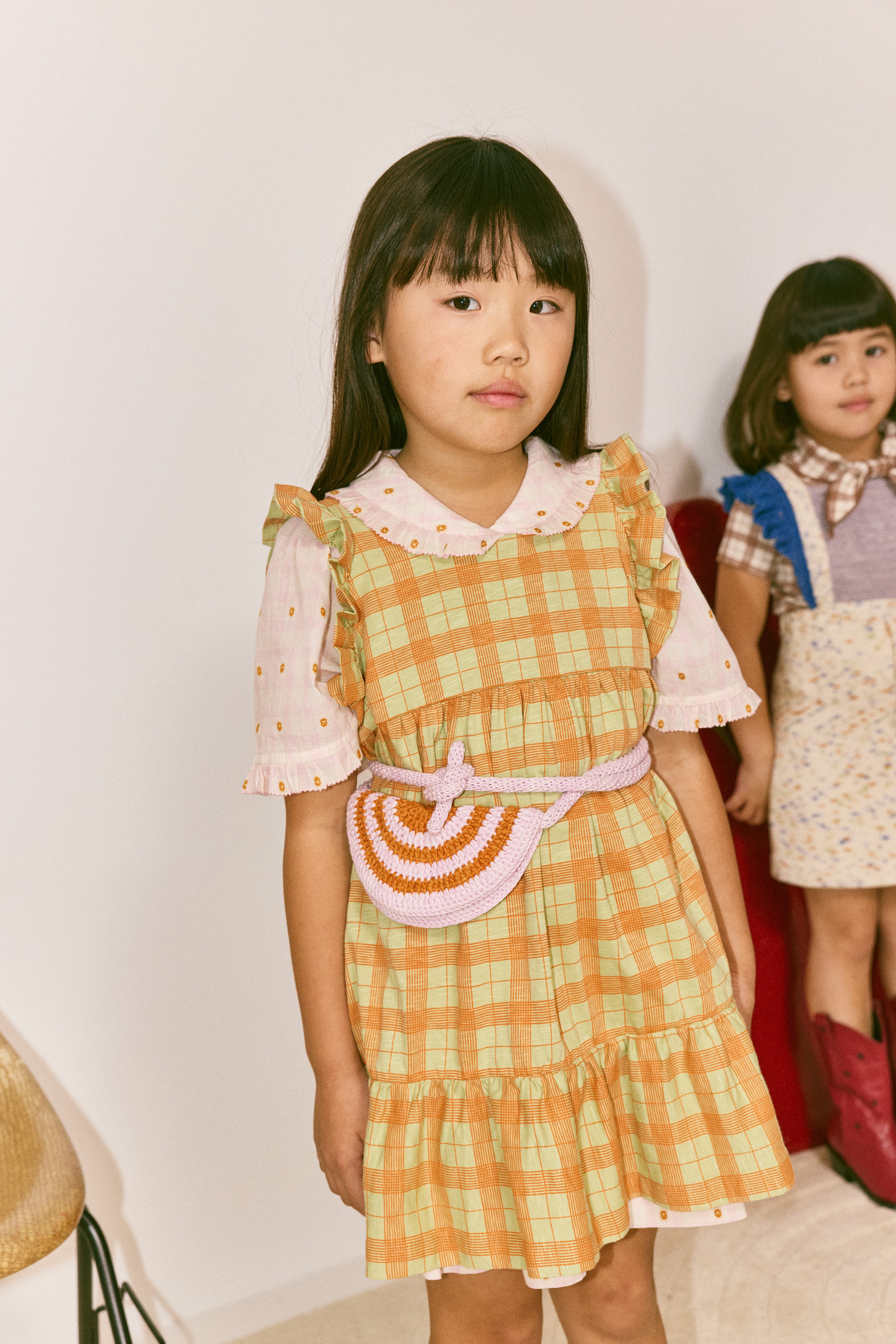 Ruffle Sleeve Dress – Misha & Puff