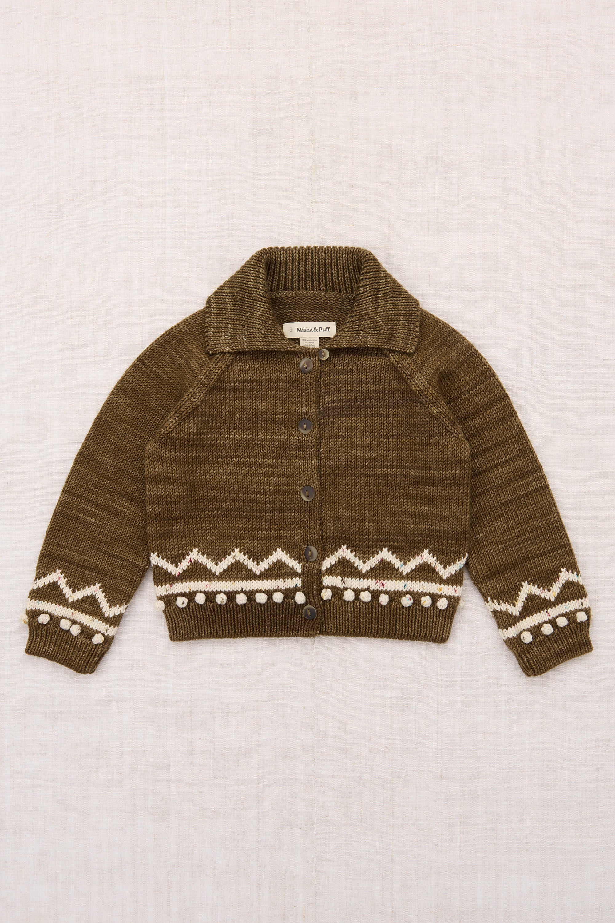 新品　21AW  Misha and Puff 4-5y Zig Zag Cardigan – Misha & Puff