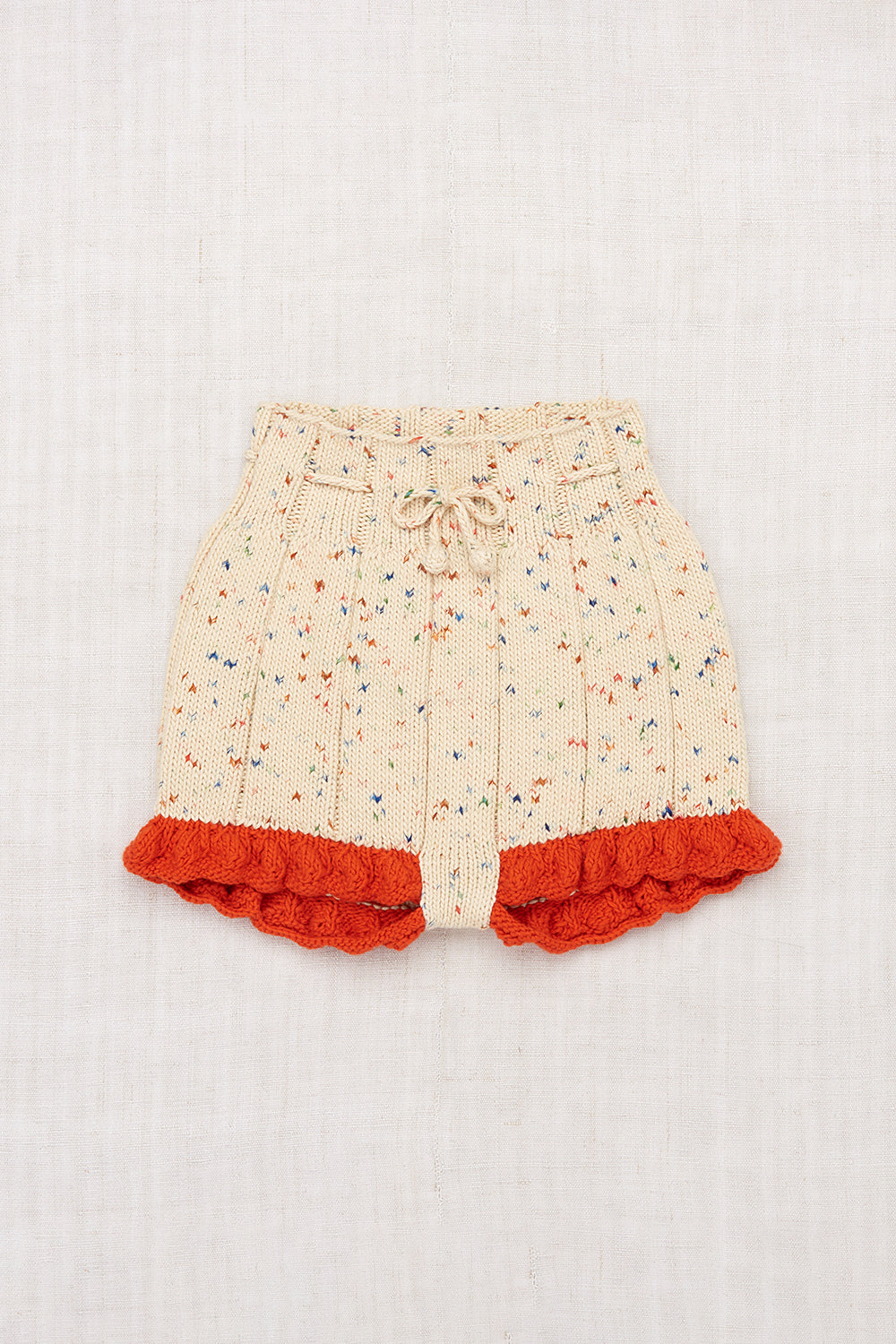 Scallop Hem Shorts