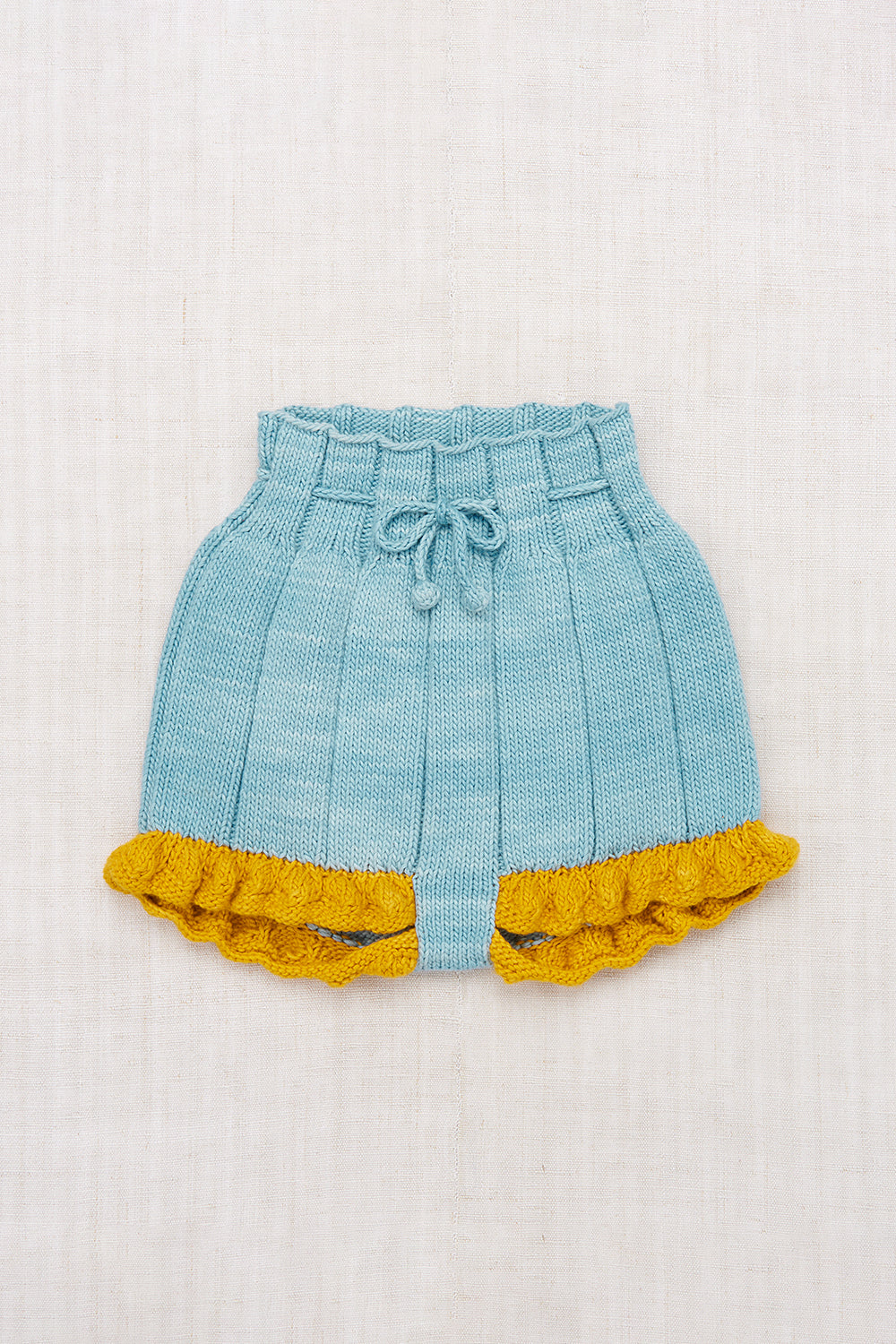 Scallop Hem Shorts