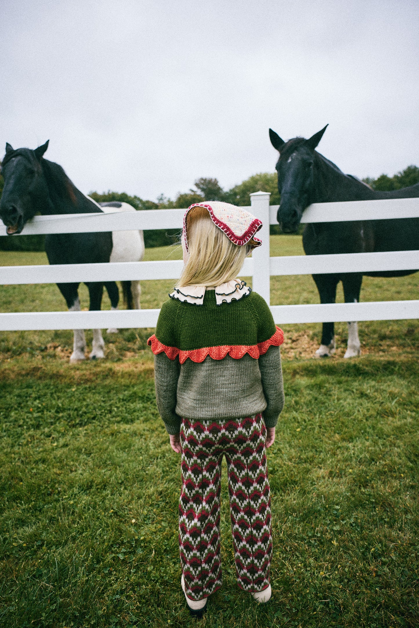 Scallop Yoke Sweater