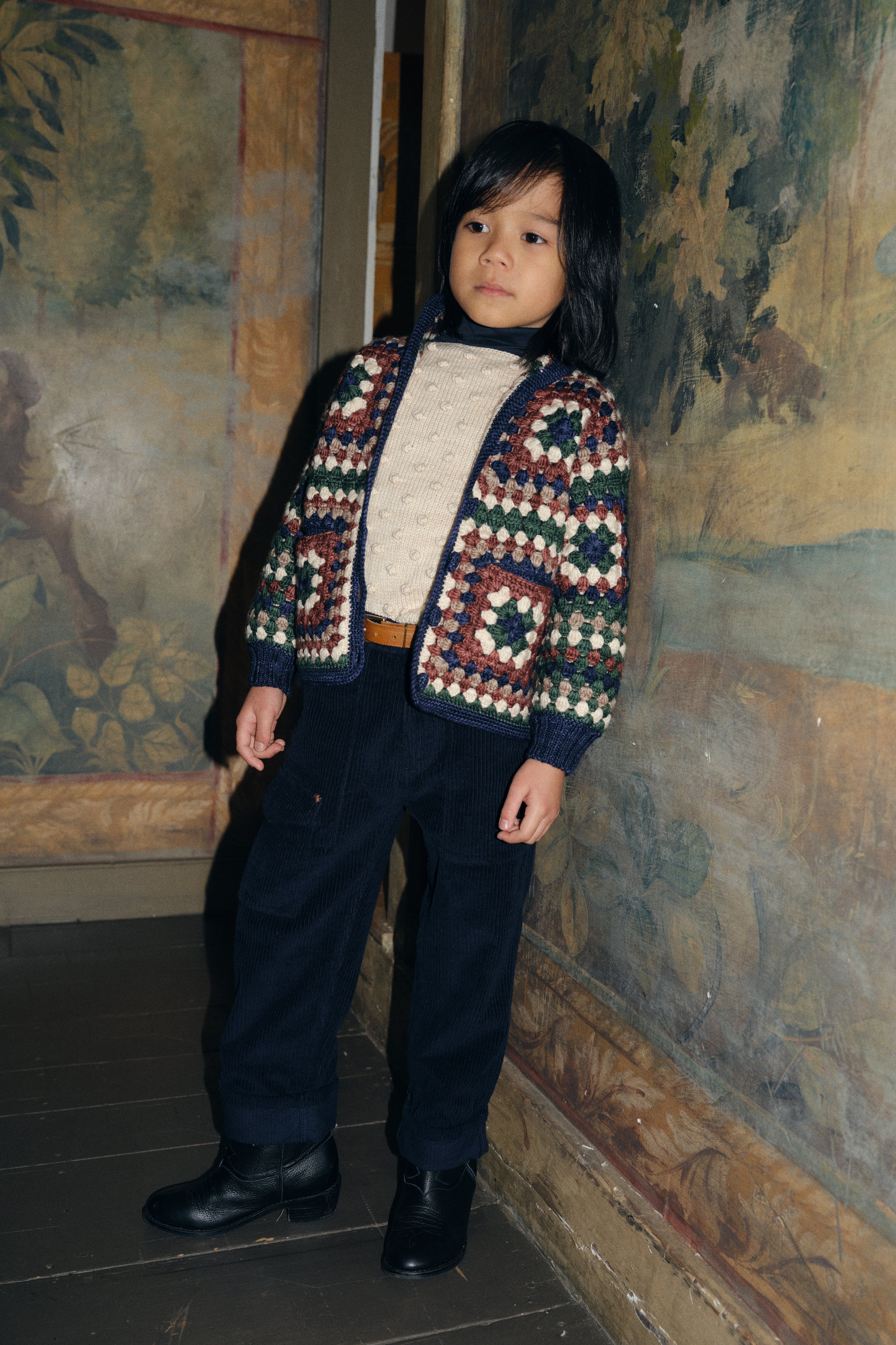 Crochet Big Square Jacket – Misha & Puff