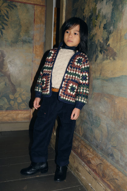 Crochet Big Square Jacket