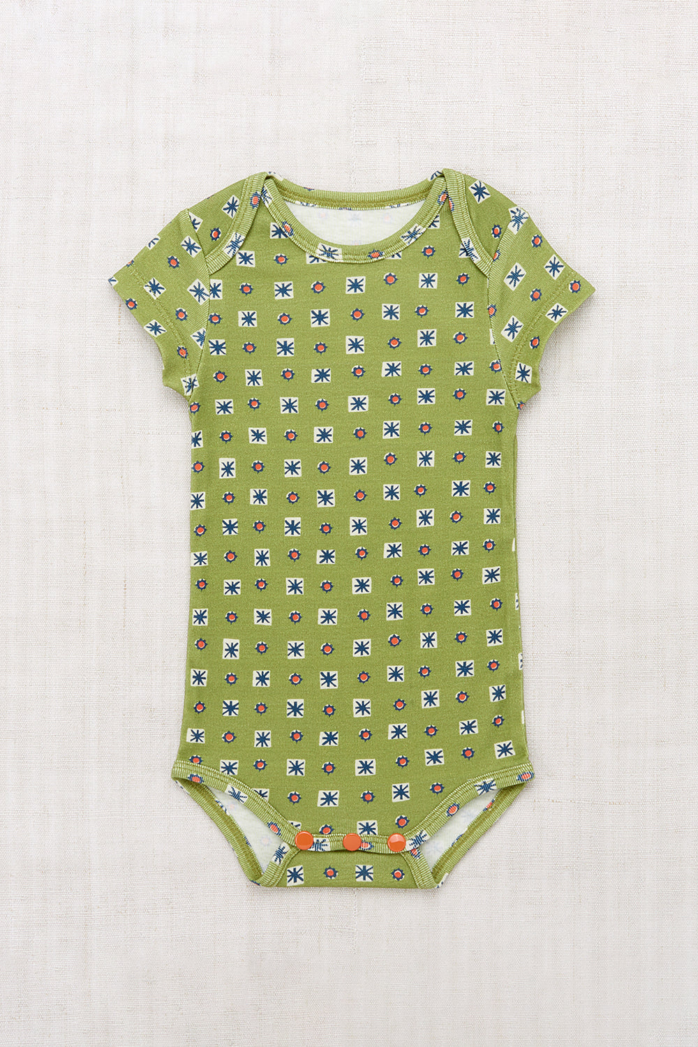 Baby Short Sleeve Lap Onesie