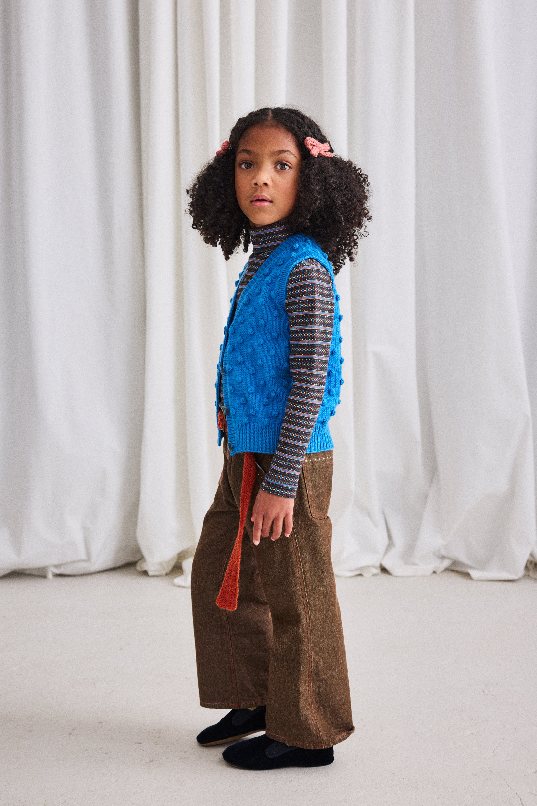 Auggie Popcorn Vest – Misha & Puff