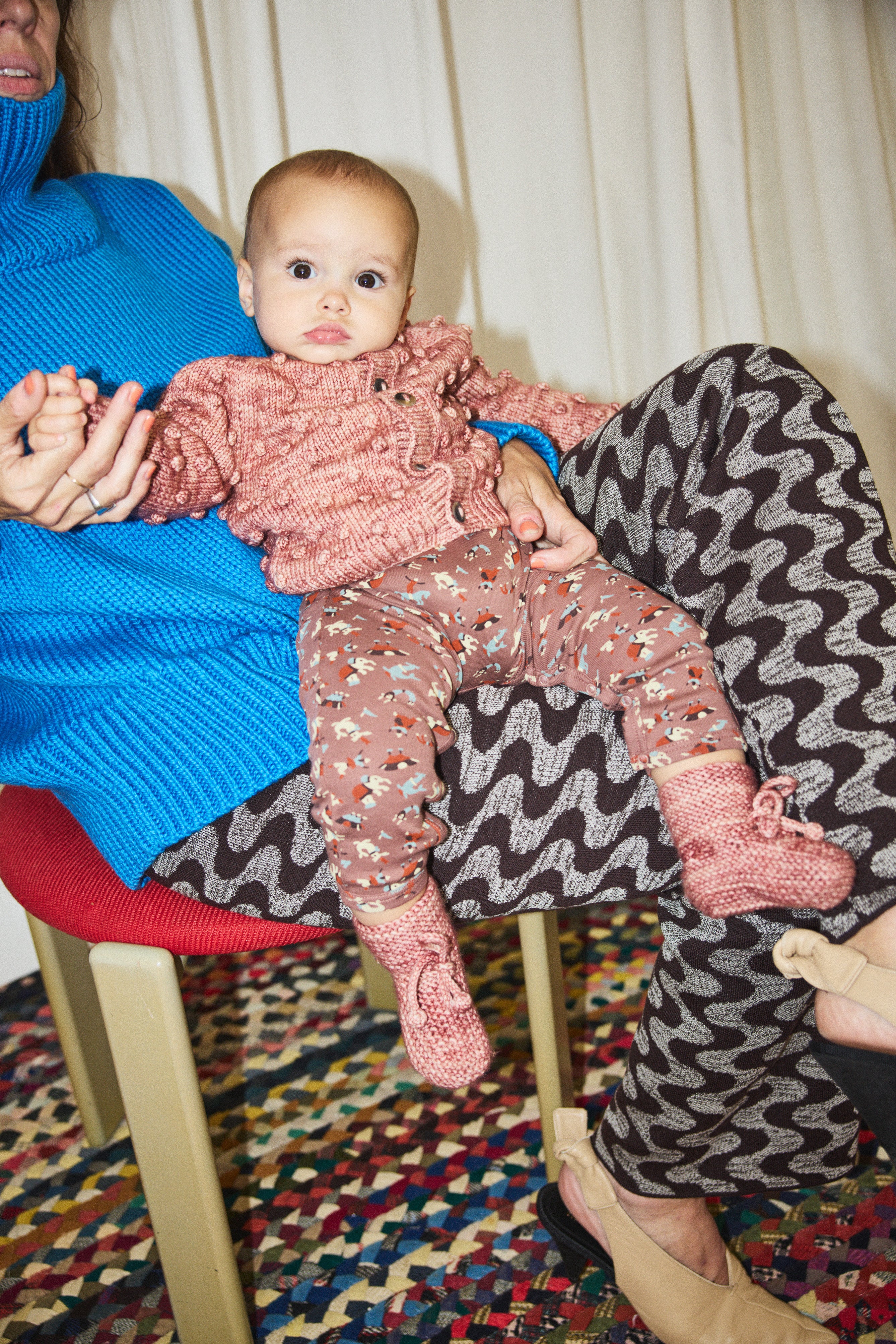 ベビー服(~95cm) Misha & Puff Circus Print Overall 6-12m