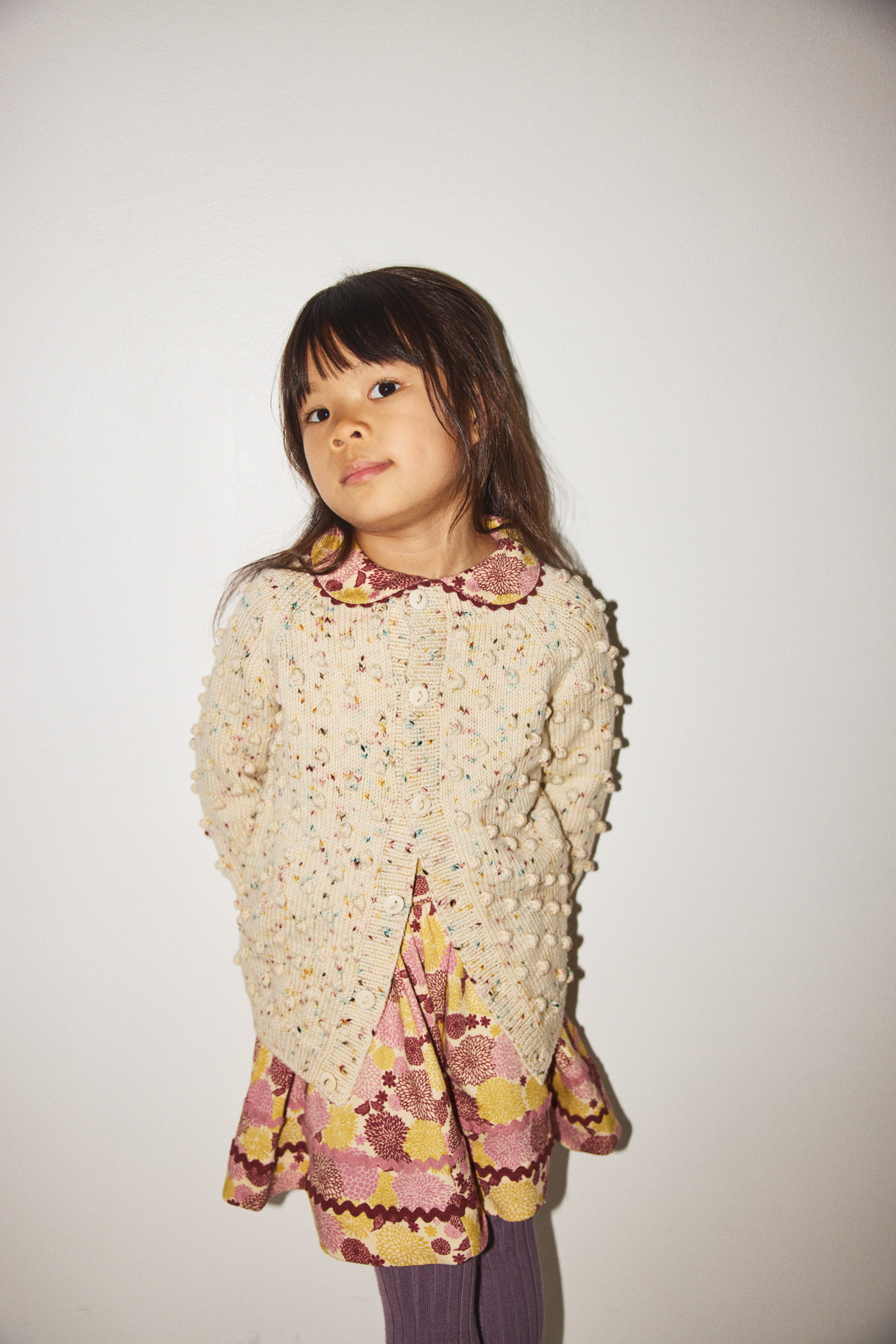 Popcorn Cardigan – Misha & Puff