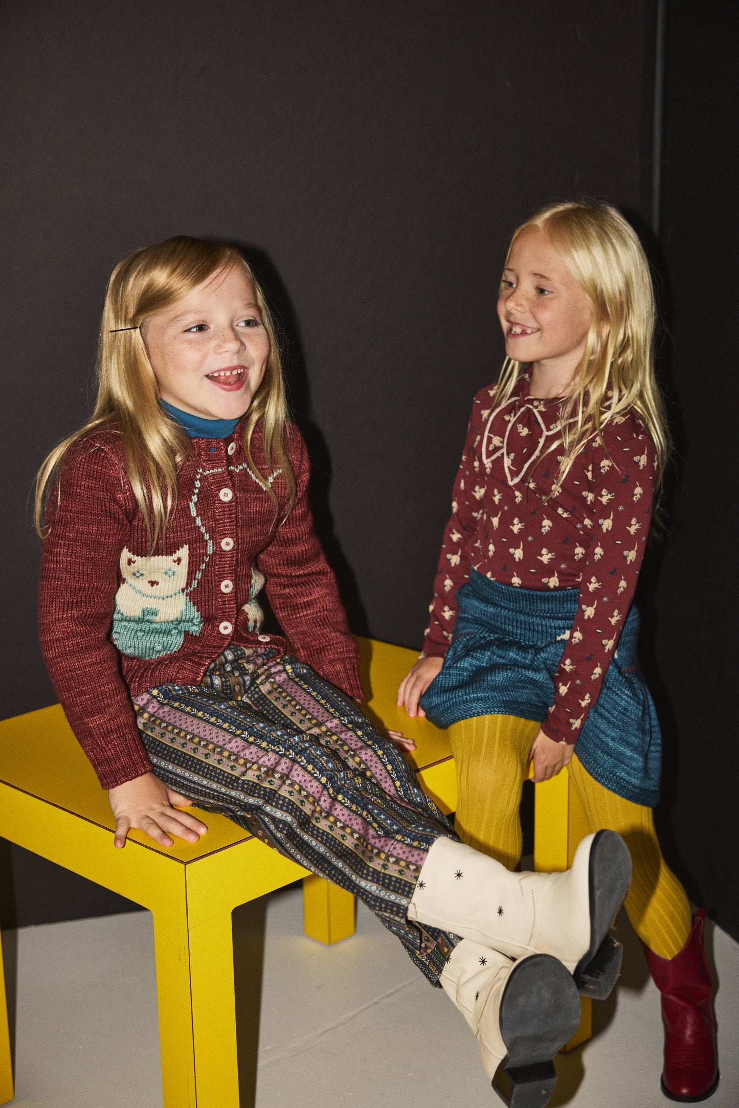 Three Little Kittens Cardigan