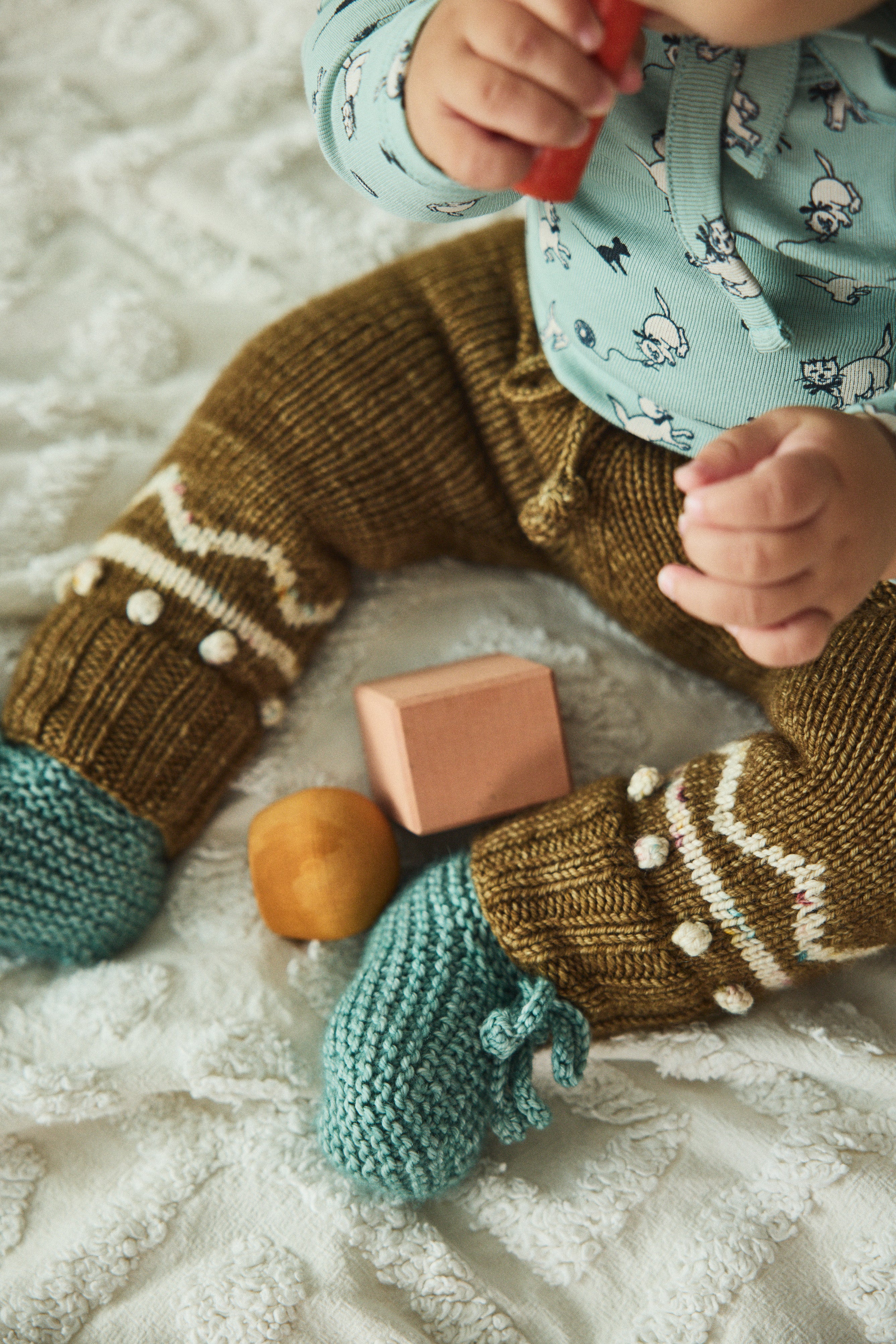 Baby Zig Zag Snowy Day Legging – Misha & Puff