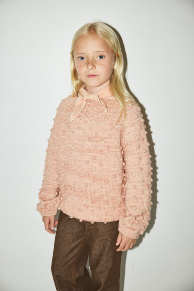 Misha&puff 2y スケポン　fadedrose Original Popcorn Sweater – Misha & Puff