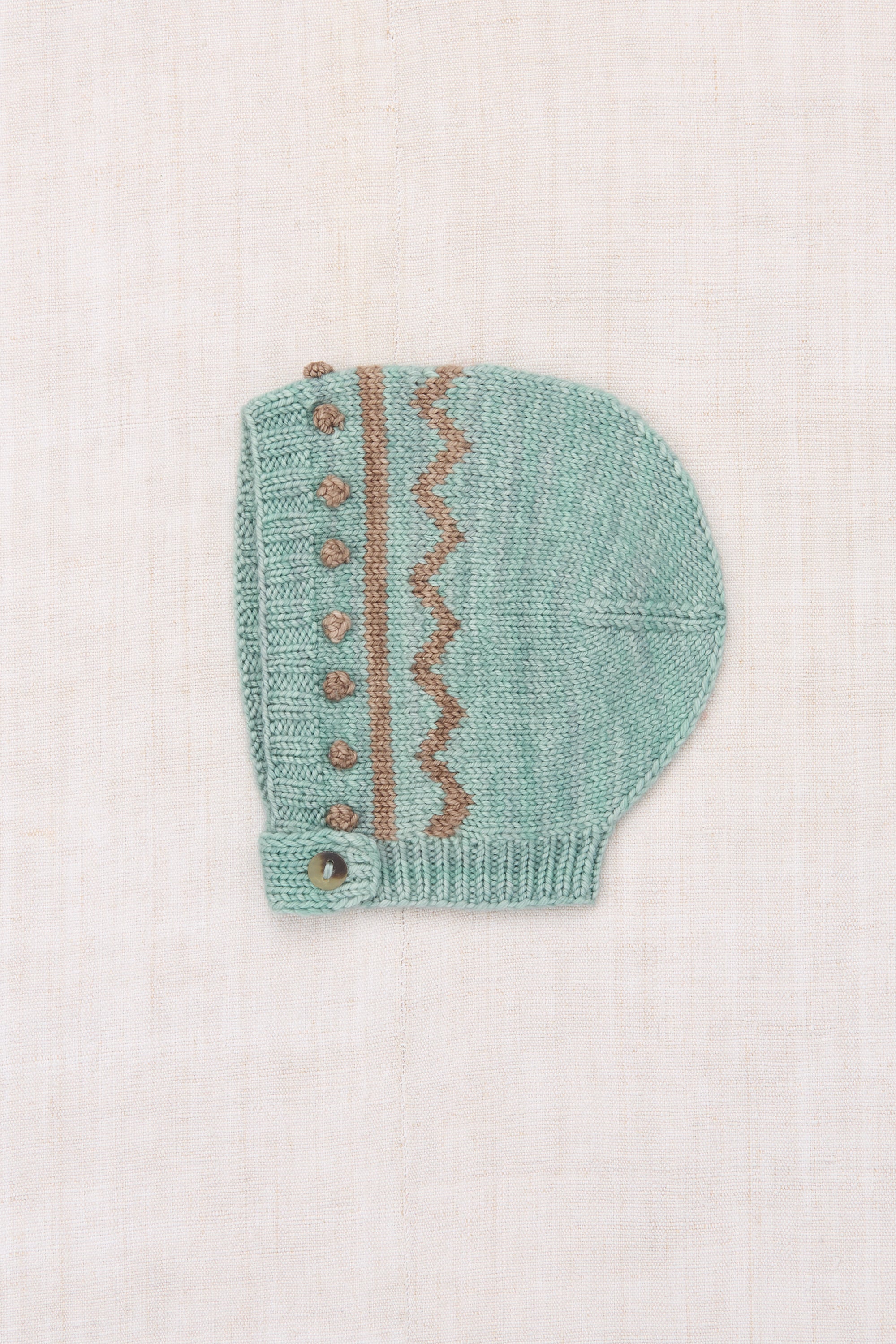Baby Zig Zag Bonnet – Misha & Puff