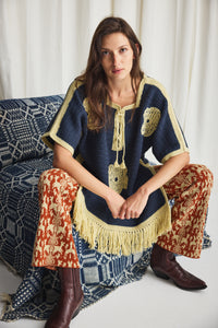 Blomma Crochet Fringe Tunic