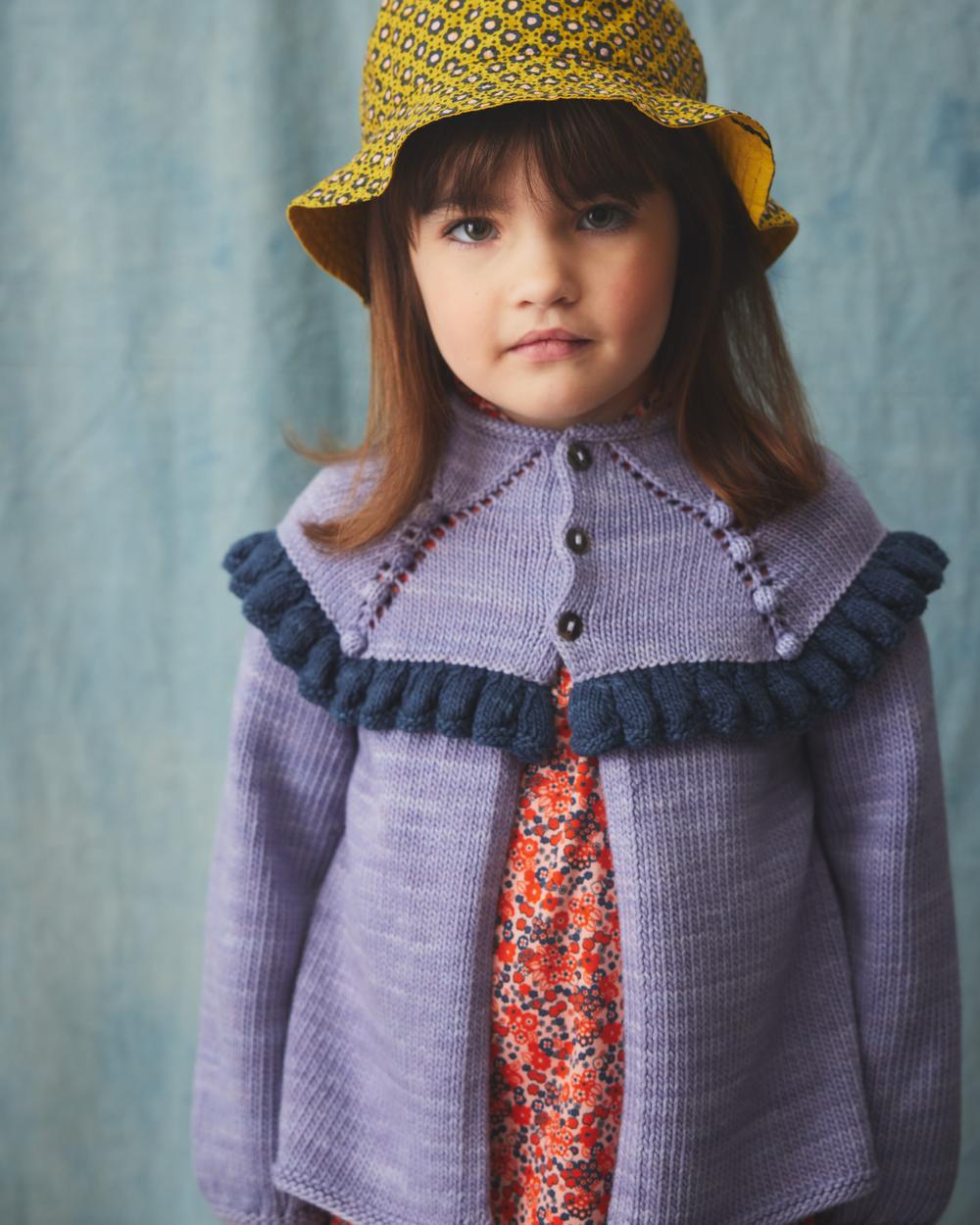 Ruffle Cardigan - Misha & Puff 