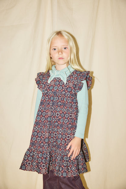 Ruffle Sleeve Dress