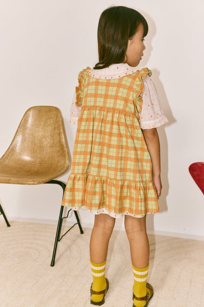 Ruffle Sleeve Dress