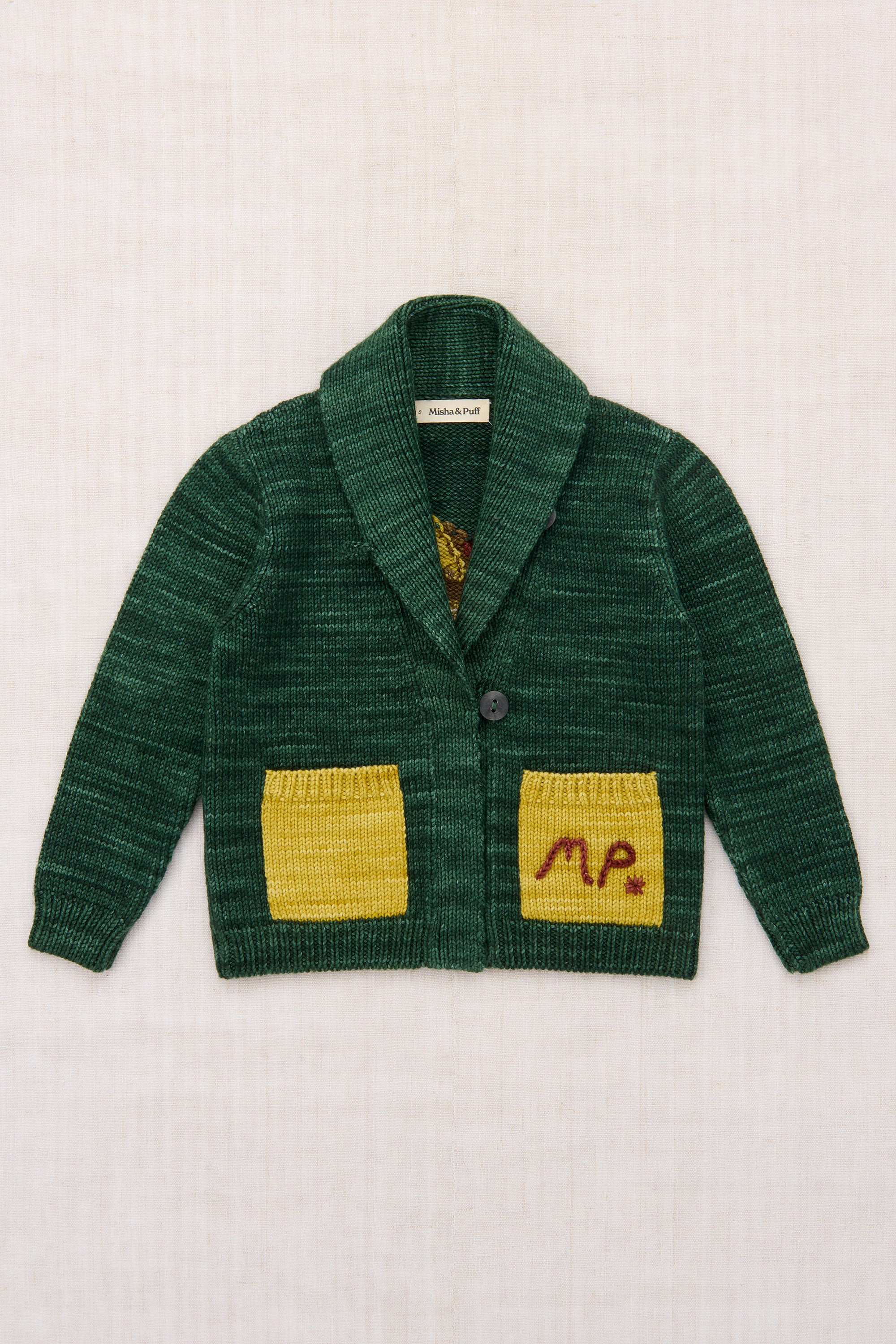 Yearling Shawl Collar Cardigan – Misha & Puff