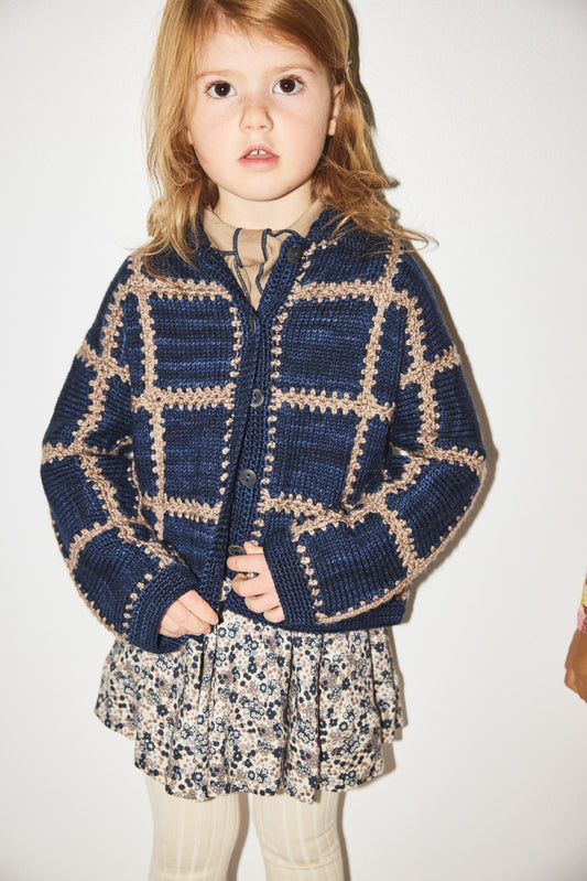 Ladder Square Cardigan