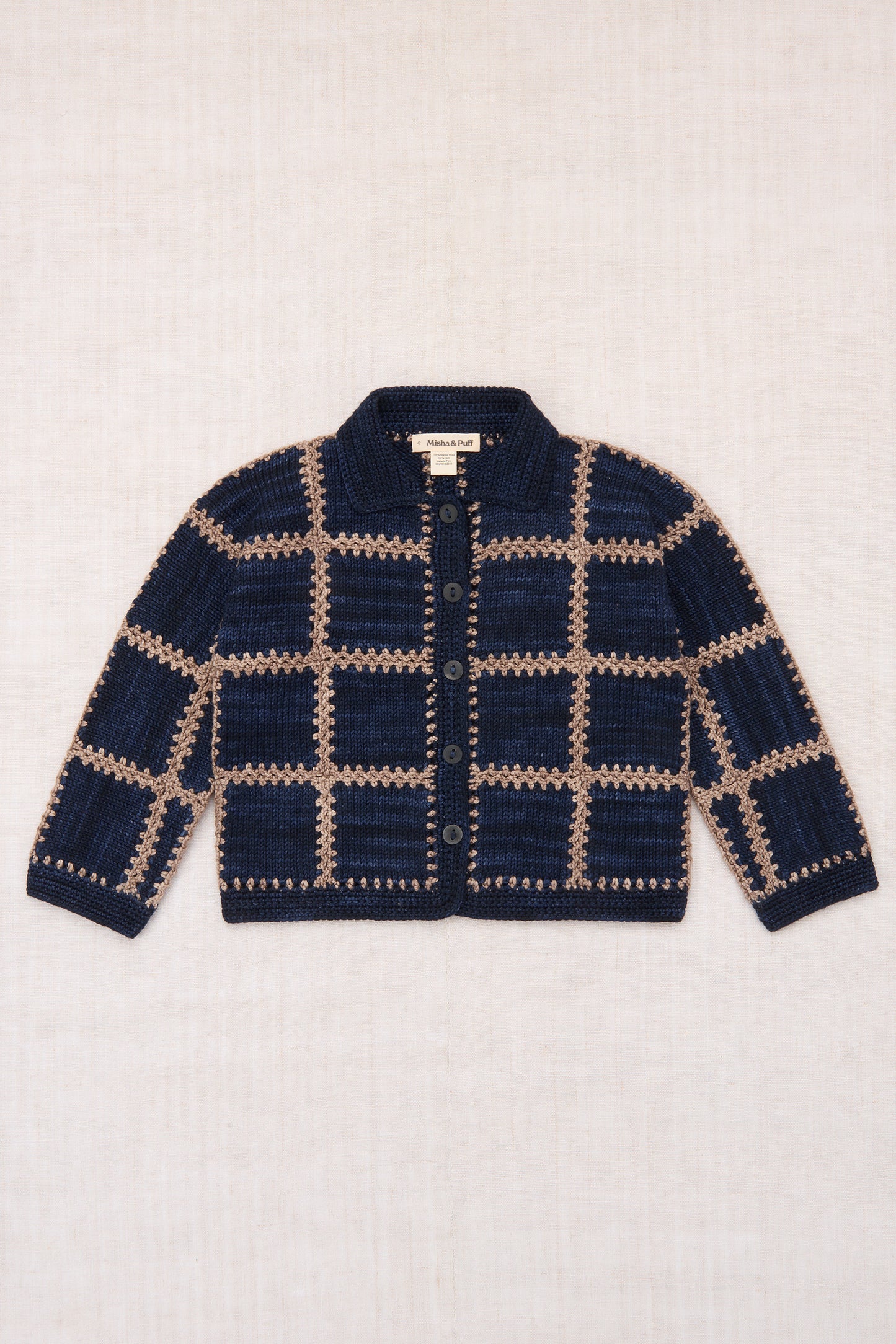 Ladder Square Cardigan