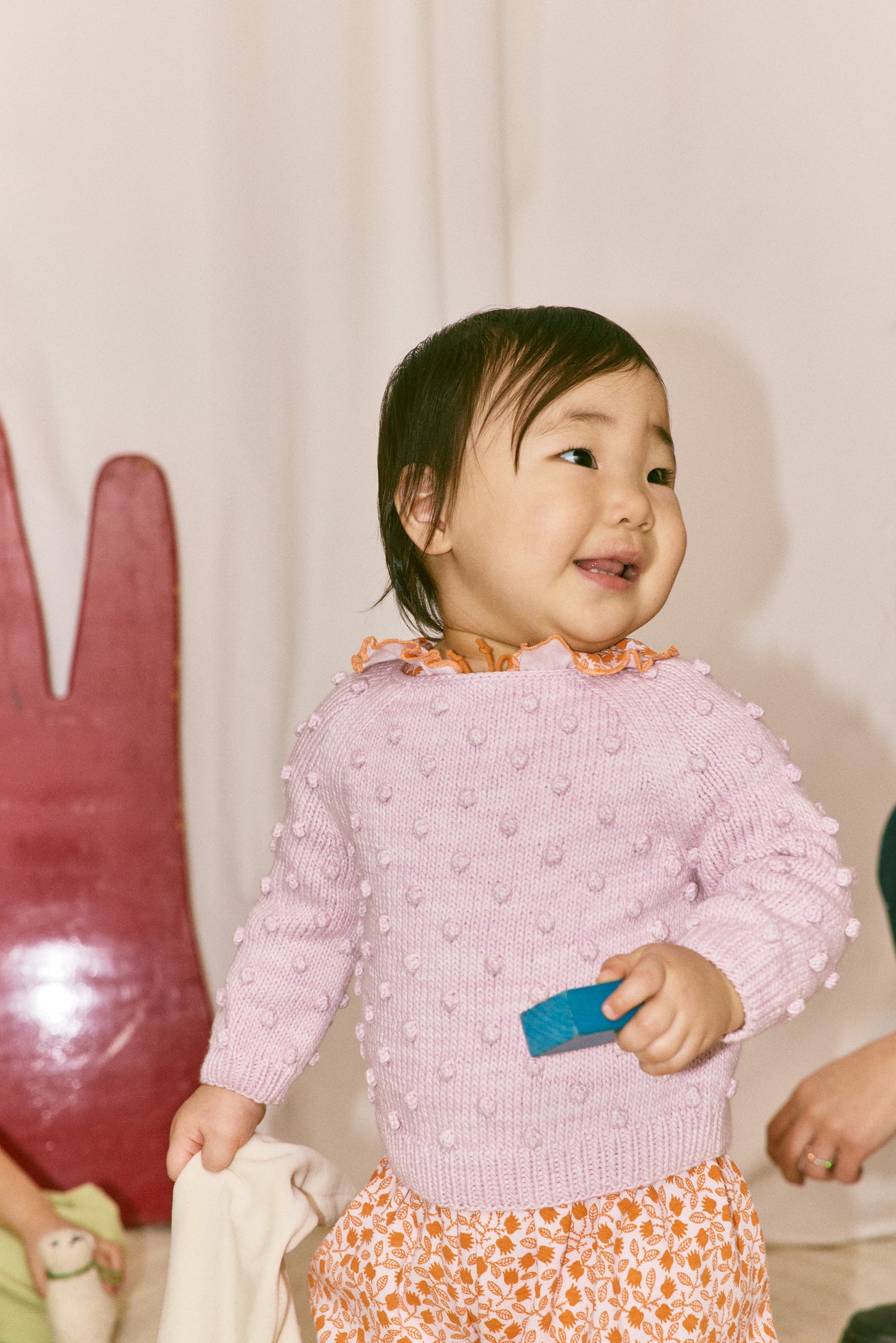 Baby Summer Popcorn Sweater