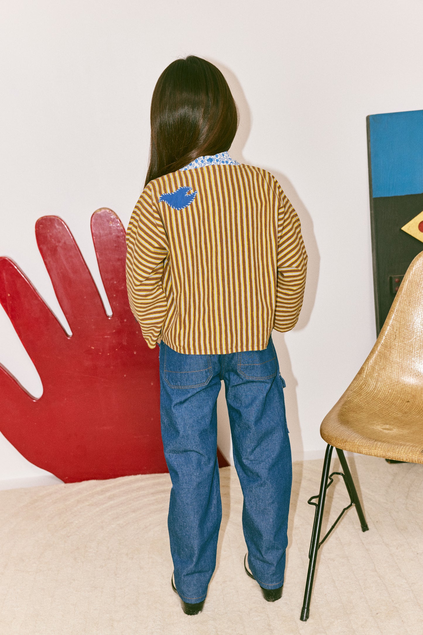 Catscape Appliqué Jacket