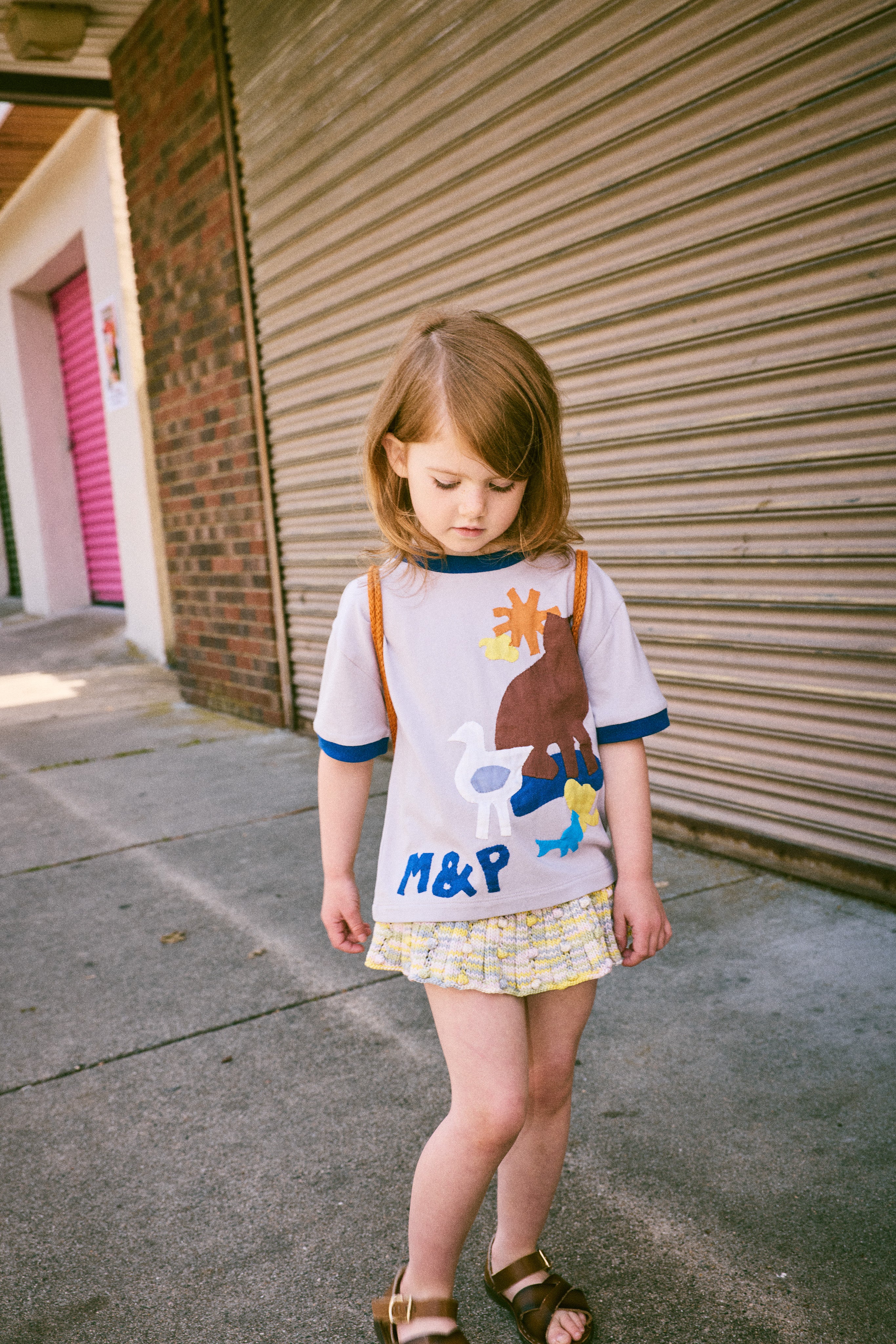 Farm Appliqué Tee – Misha & Puff