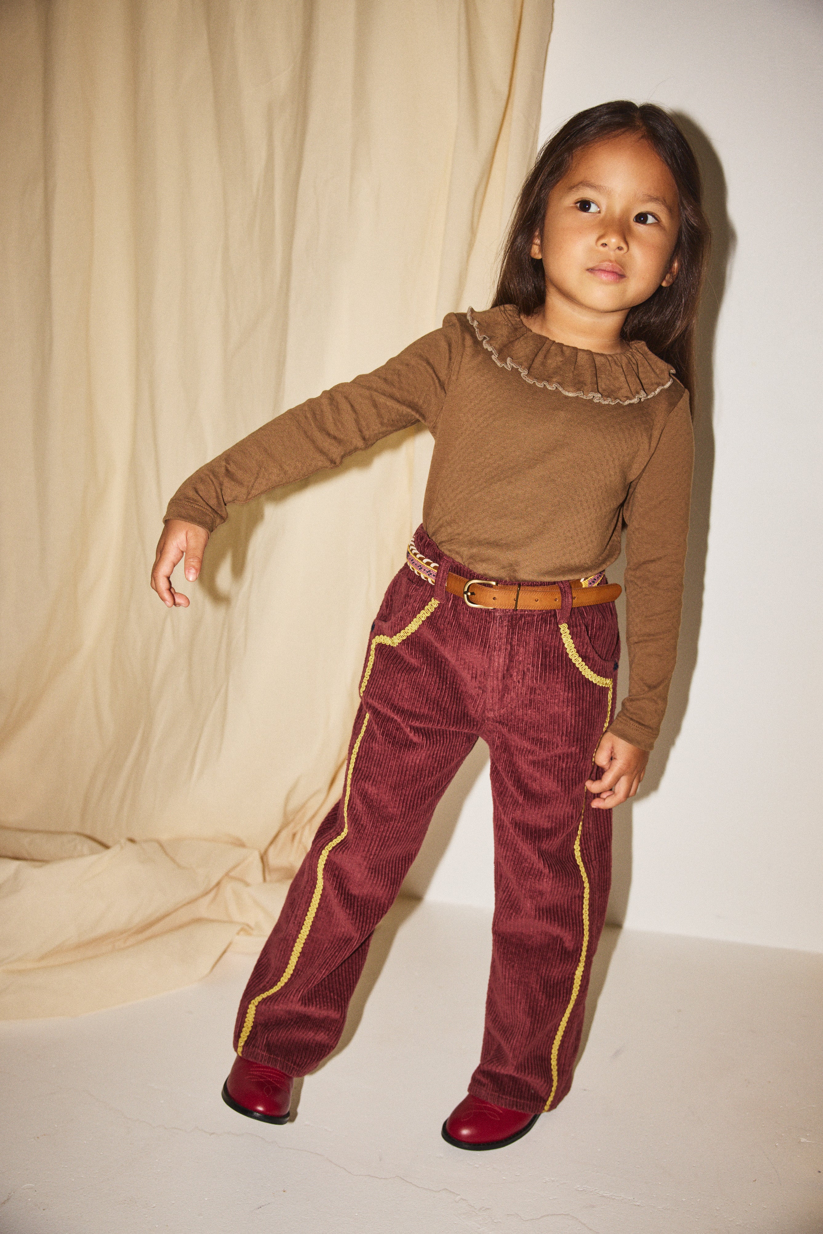 トップス misha&puff Paloma Top string trellis 4y Paloma Top – Misha & Puff