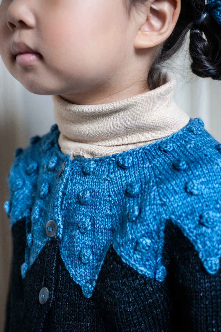 Placed Popcorn Cardigan – Misha & Puff