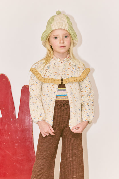 Ruffle Cardigan