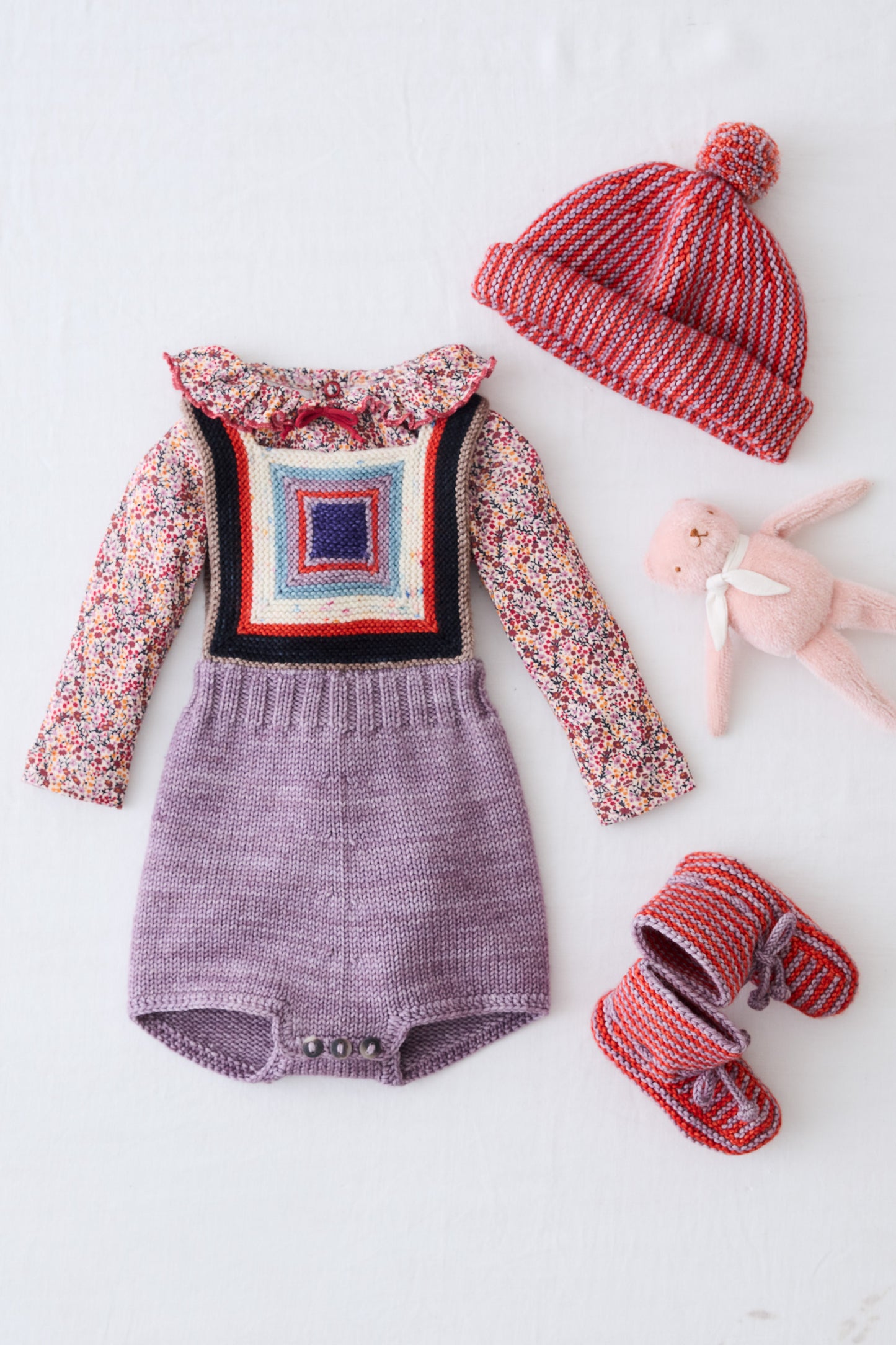 Baby Log Cabin Romper