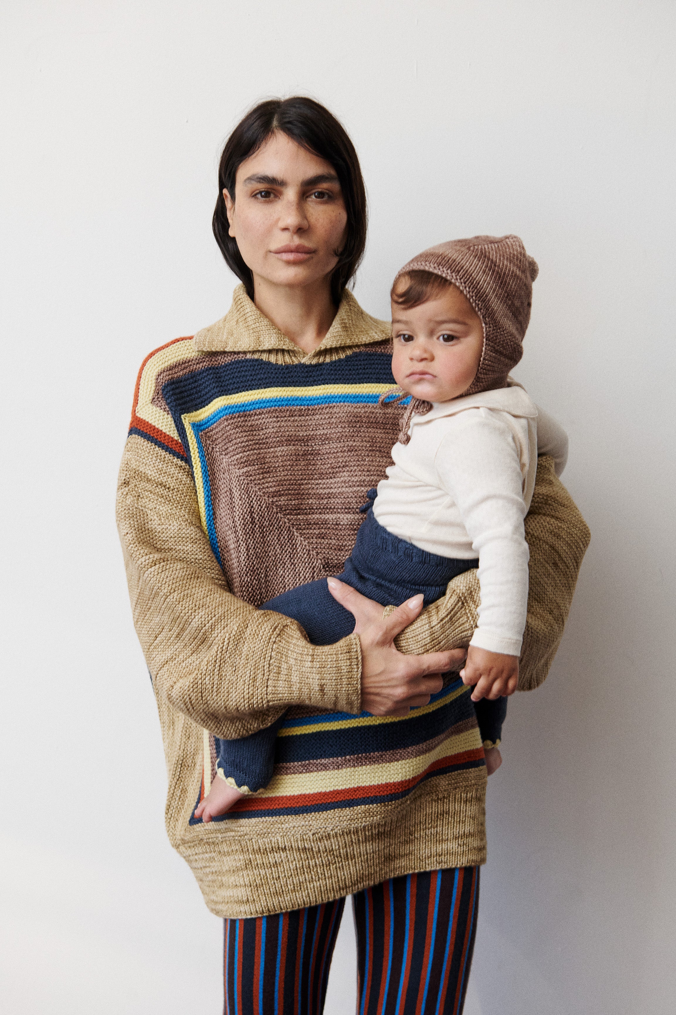 Log Cabin Sweater – Misha & Puff