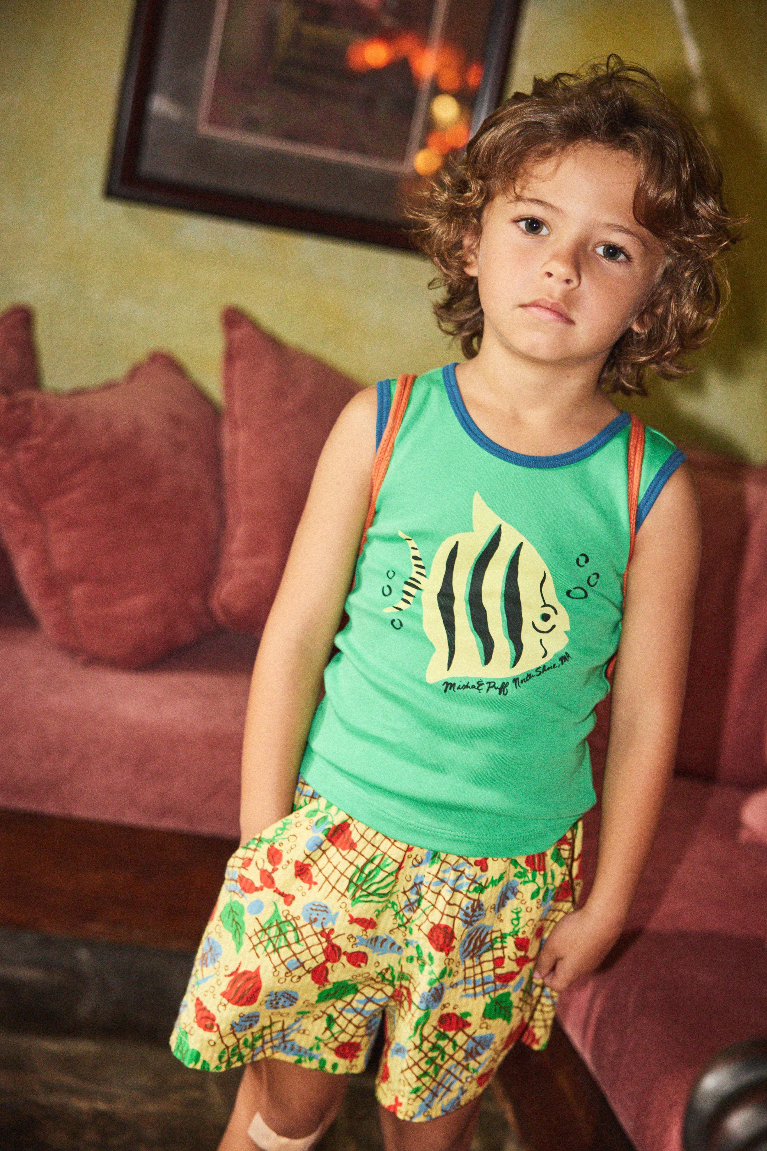 トップス misha&puff Ramona Tee& Bubble Short 3Y Kids Shirts & Tops for Boys & Girls | Misha & Puff