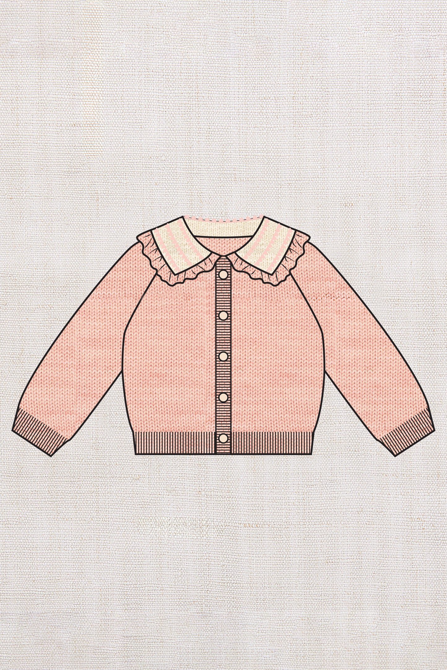 String of Bobbles Cardigan