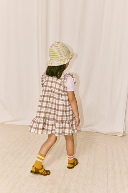Ruffle Sleeve Dress