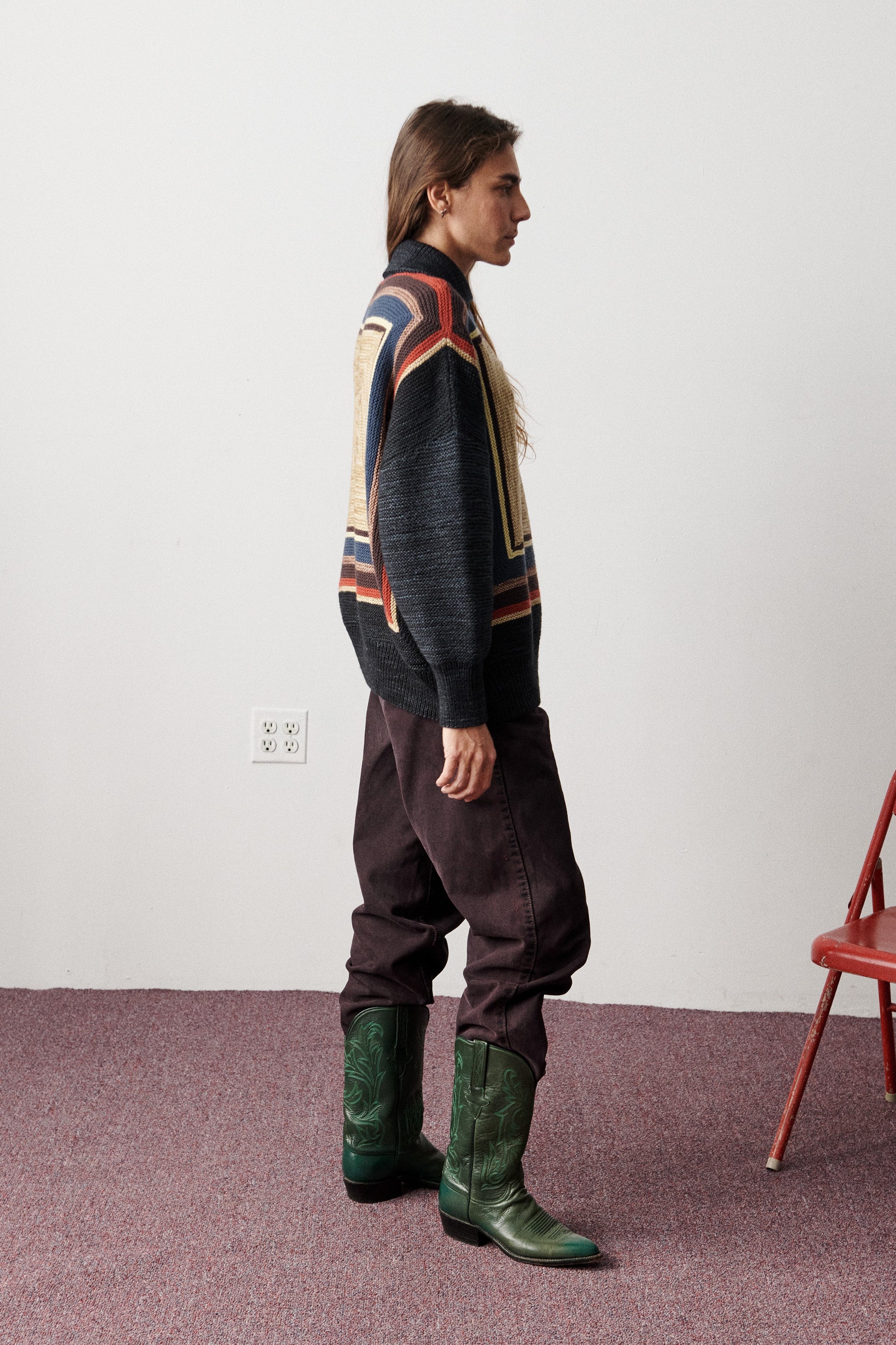 N.♡Misha&Puff LongSleeveVintageHenley Turtleneck Sweater – Misha & Puff