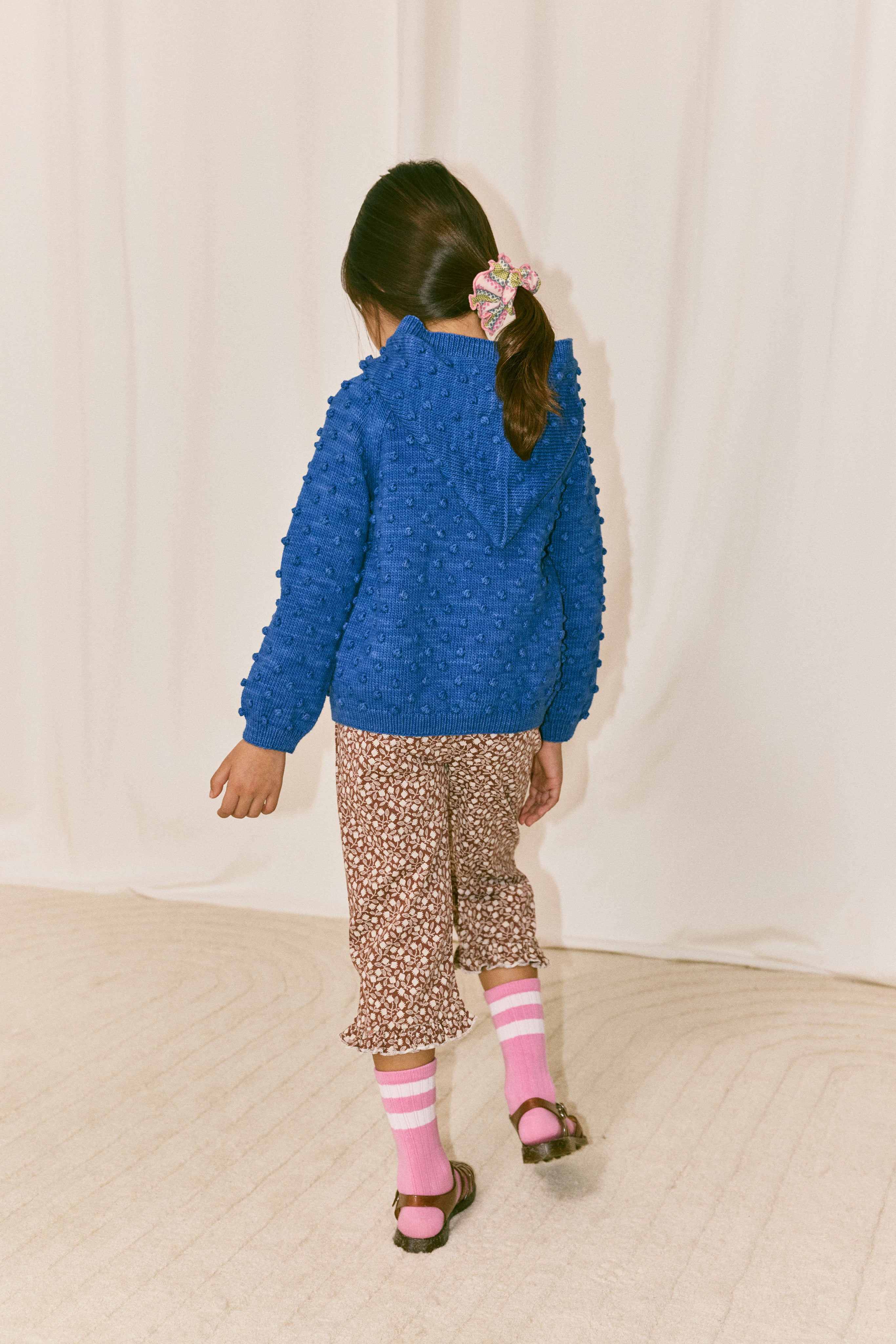 Hooded Popcorn Cardigan – Misha & Puff
