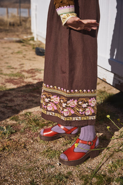 Constance Embroidered Trousers
