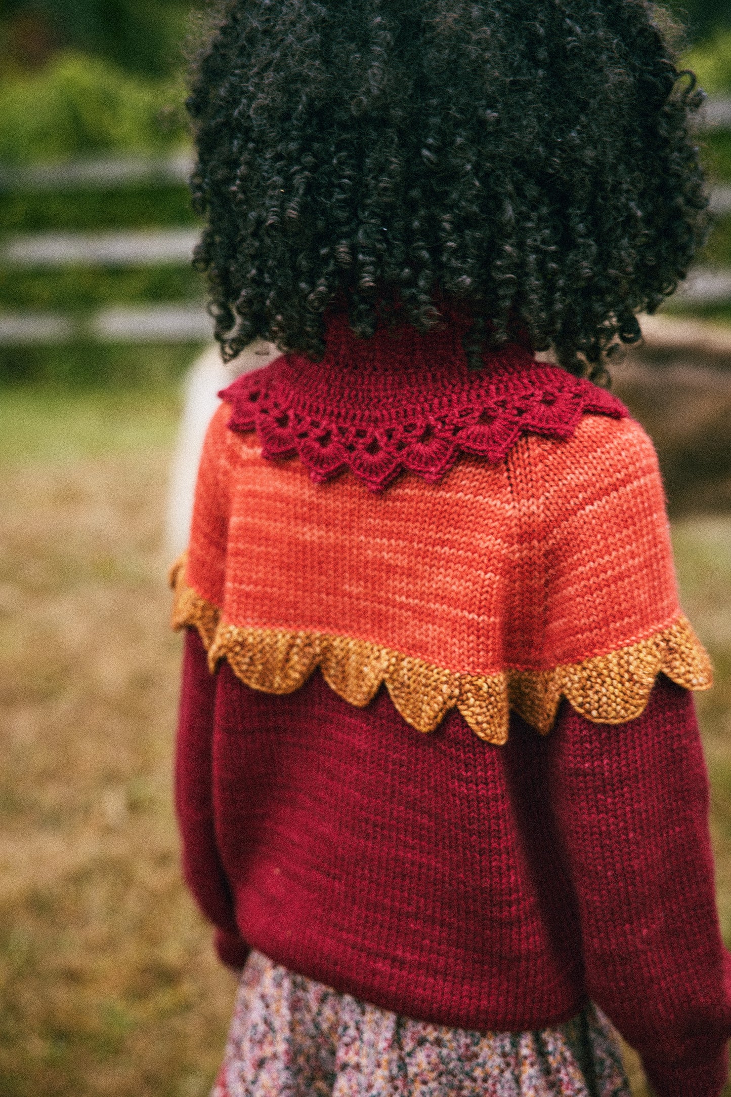 Crochet Button Collar