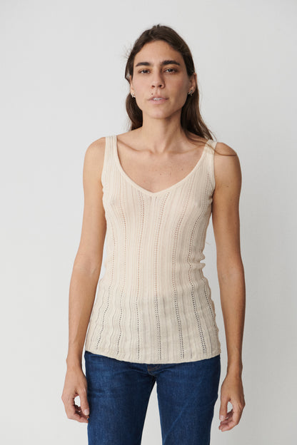 Fluted Lace Anjes Cami