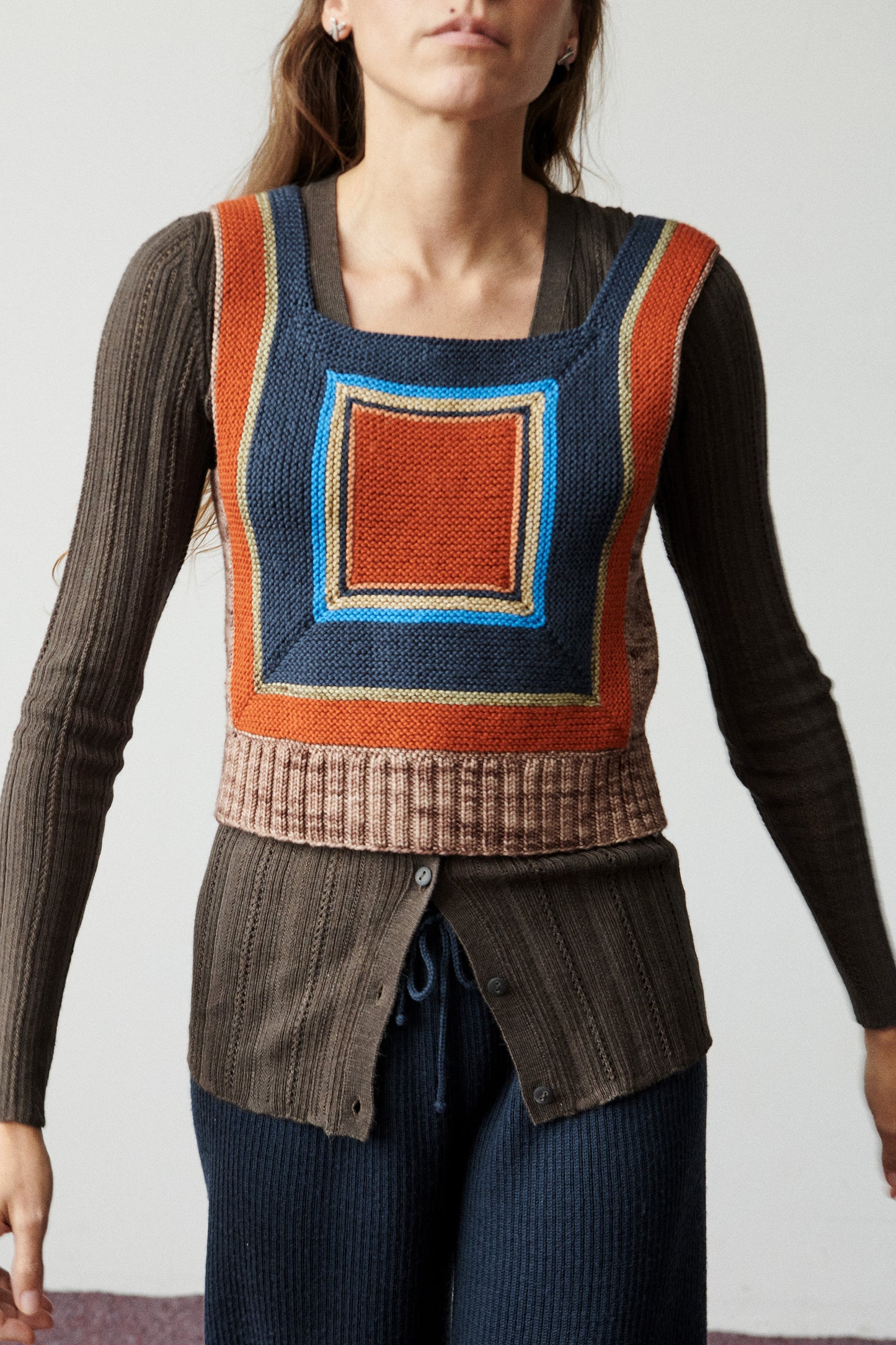 Log Cabin Vest