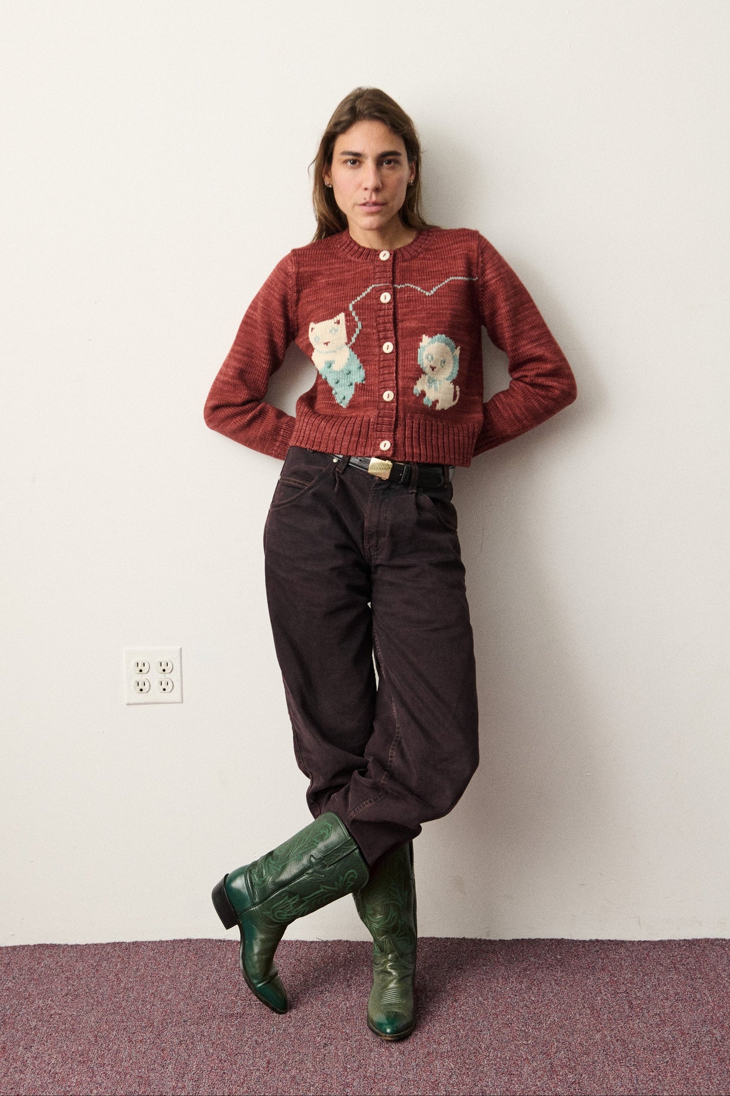 Three Little Kittens Cardigan