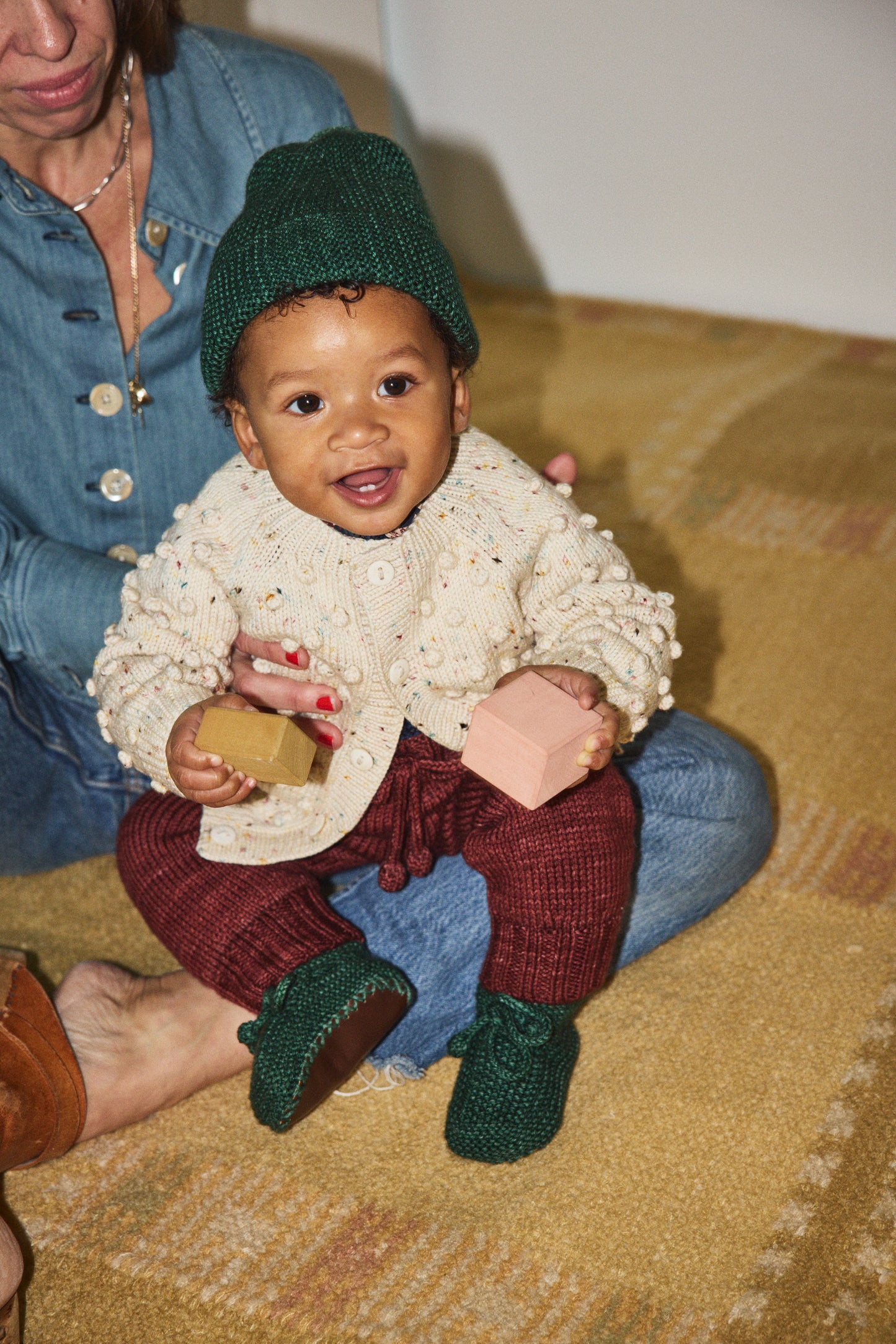 Baby Popcorn Cardigan