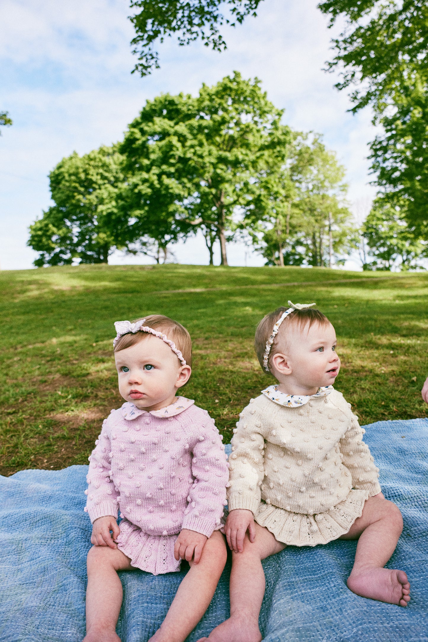 Baby Summer Popcorn Sweater