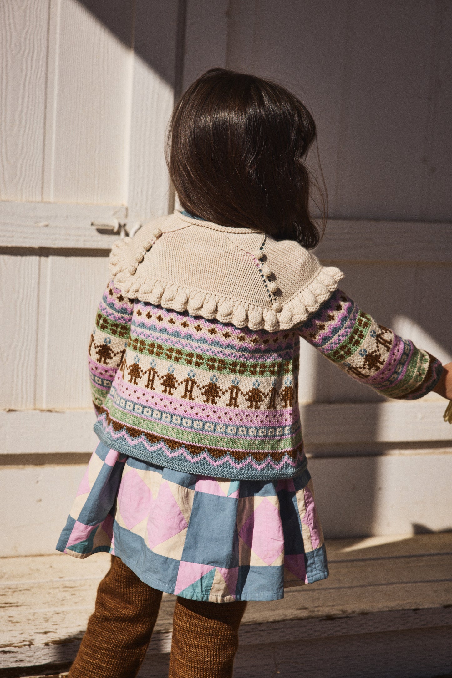 Kinfolk Ruffle Cardigan