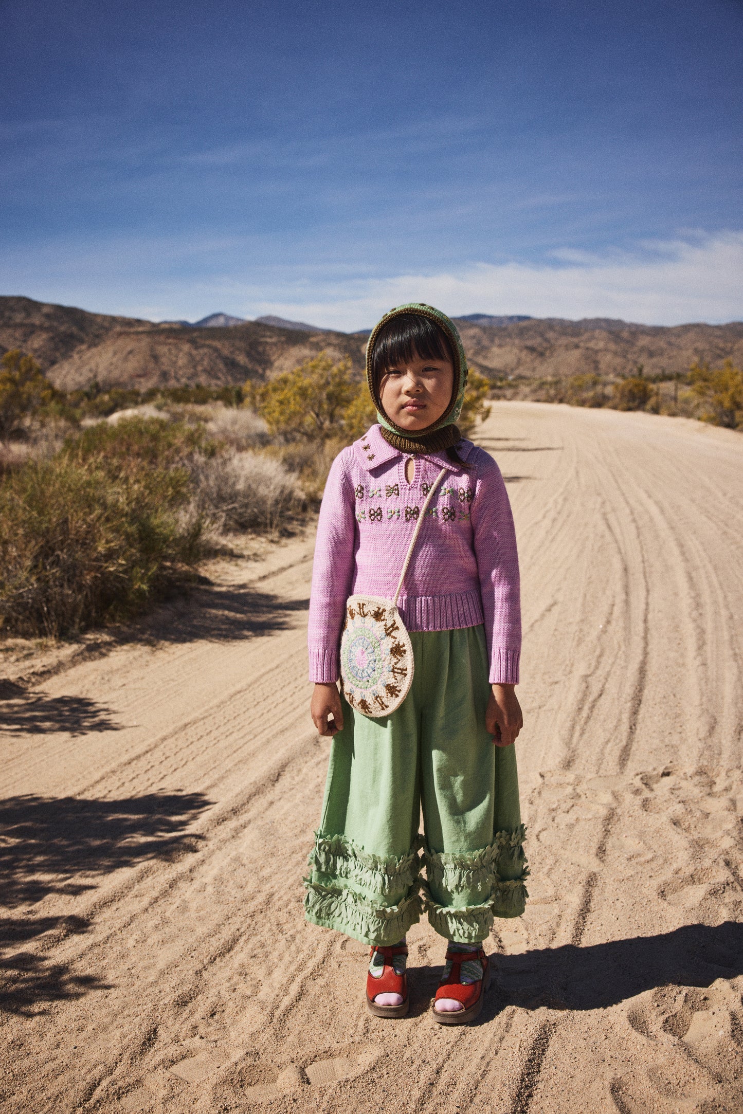 Constance Ruffle Trousers